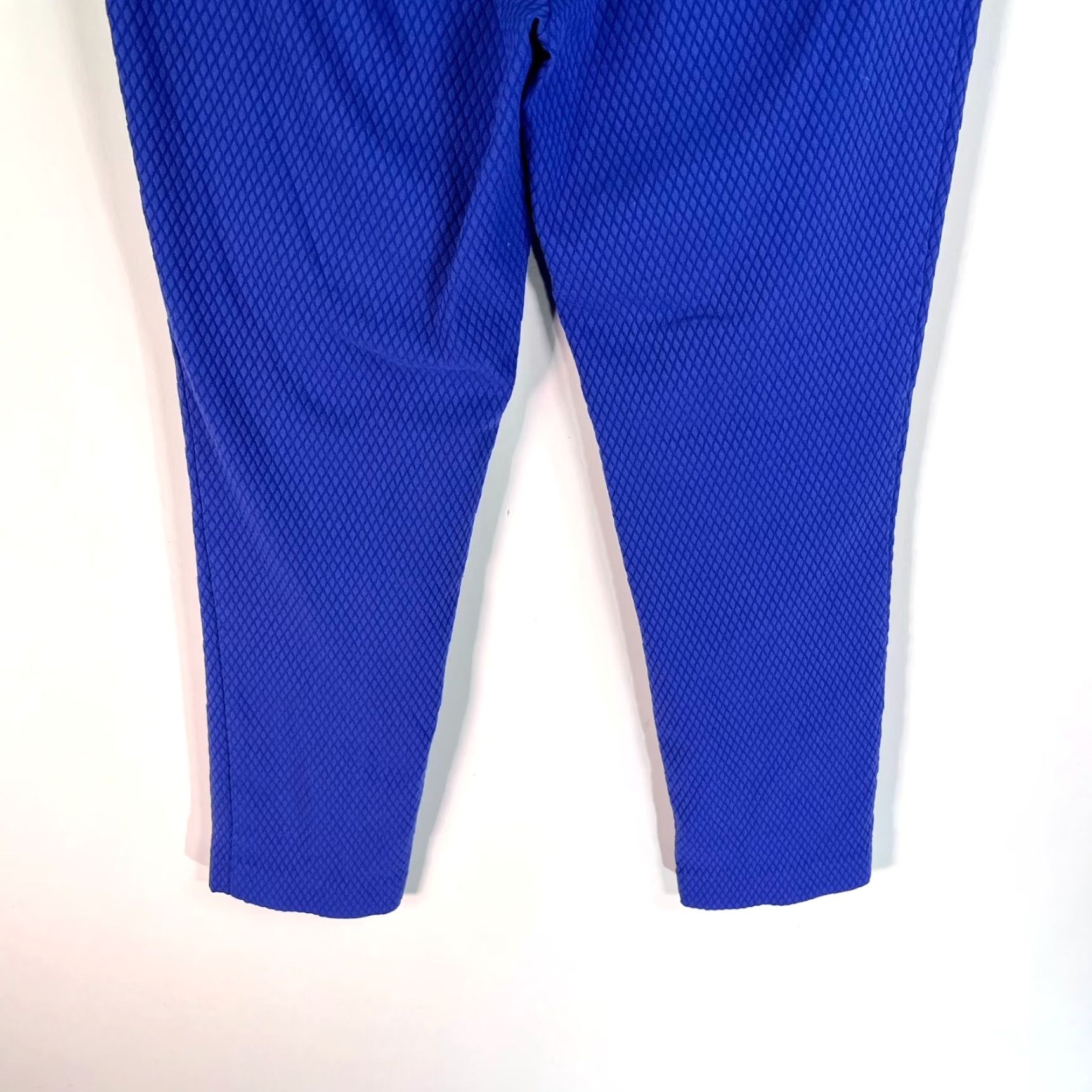 Vintage Carolina Belle Montreal Waffle Print Legging Pants Women's Blue Size 6 28X25 Size 28" / US 6 / IT 42 - 5 Thumbnail