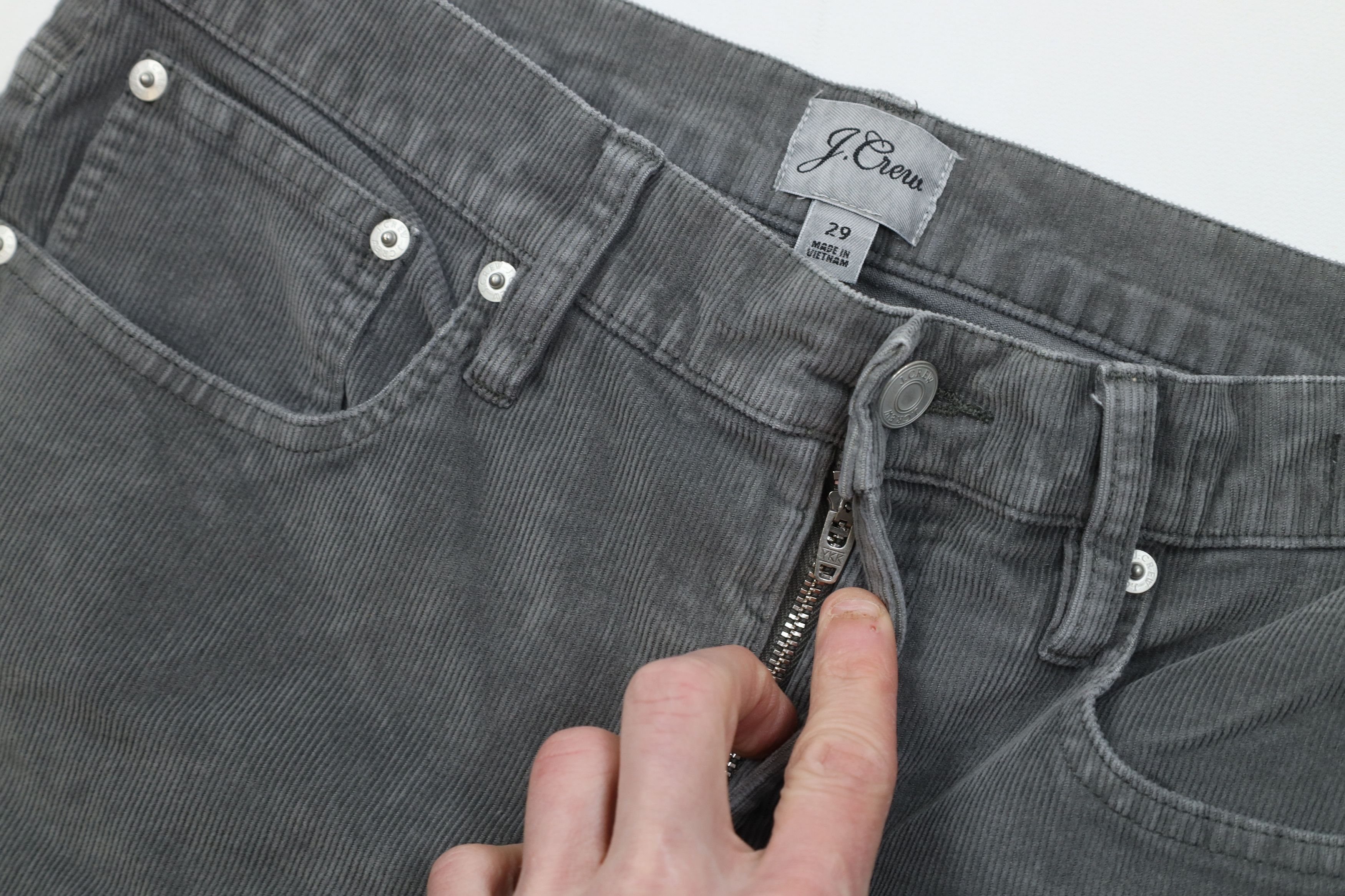J.Crew Vintage Y2K J Crew Pigment Dye Vintage Slim Straight Pants Size 29" - 7 Thumbnail