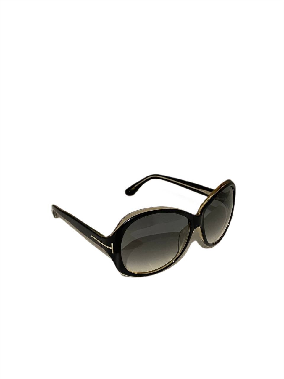 Tom Ford Tom Ford CECILE Oval Oversized Retro Vintage Y2k Sunglasses Size ONE SIZE - 1 Thumbnail