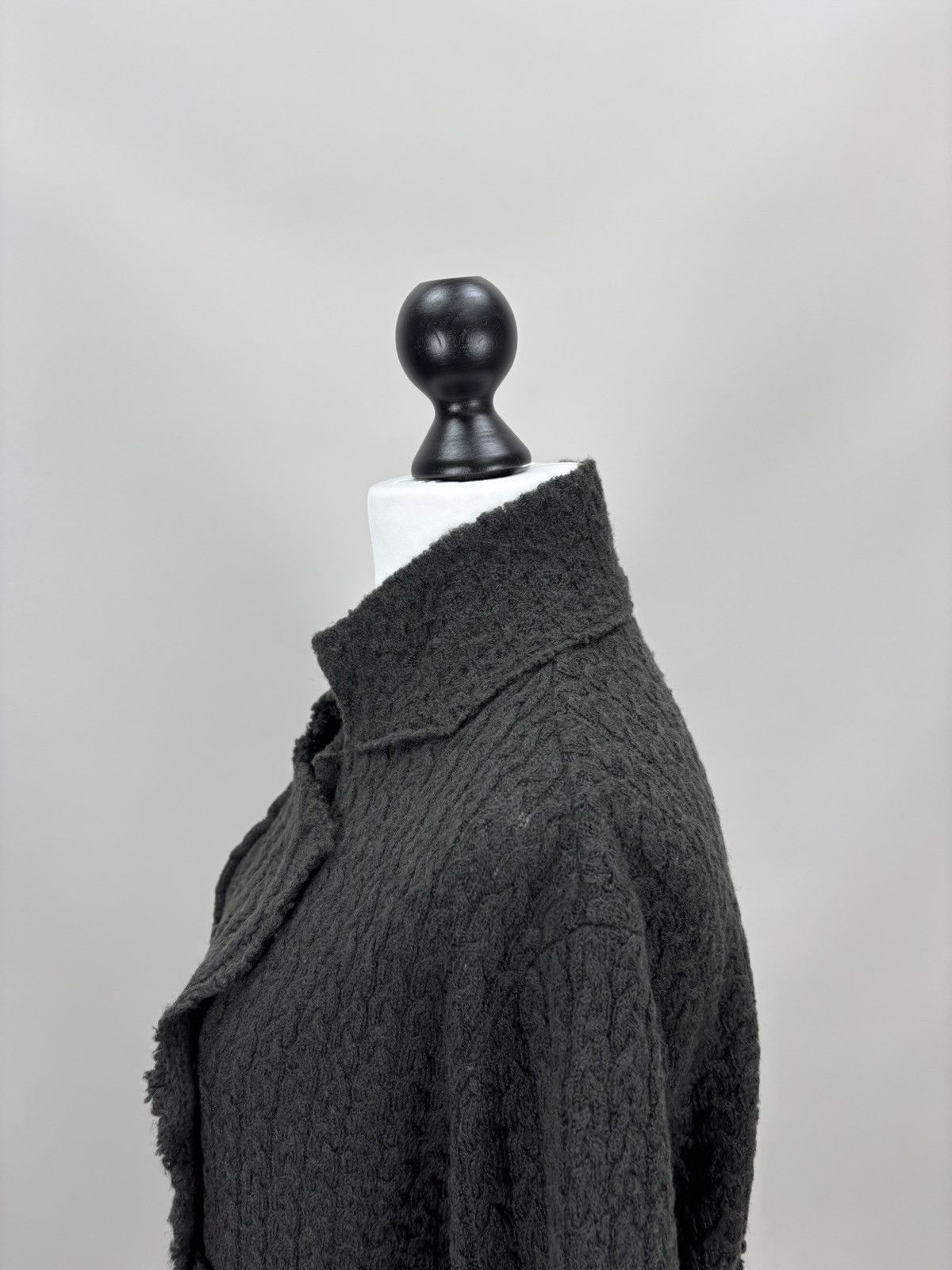 Rundholz Womens cardigan Rundholz Size S/M Color Gray Size S / US 4 / IT 40 - 10 Thumbnail