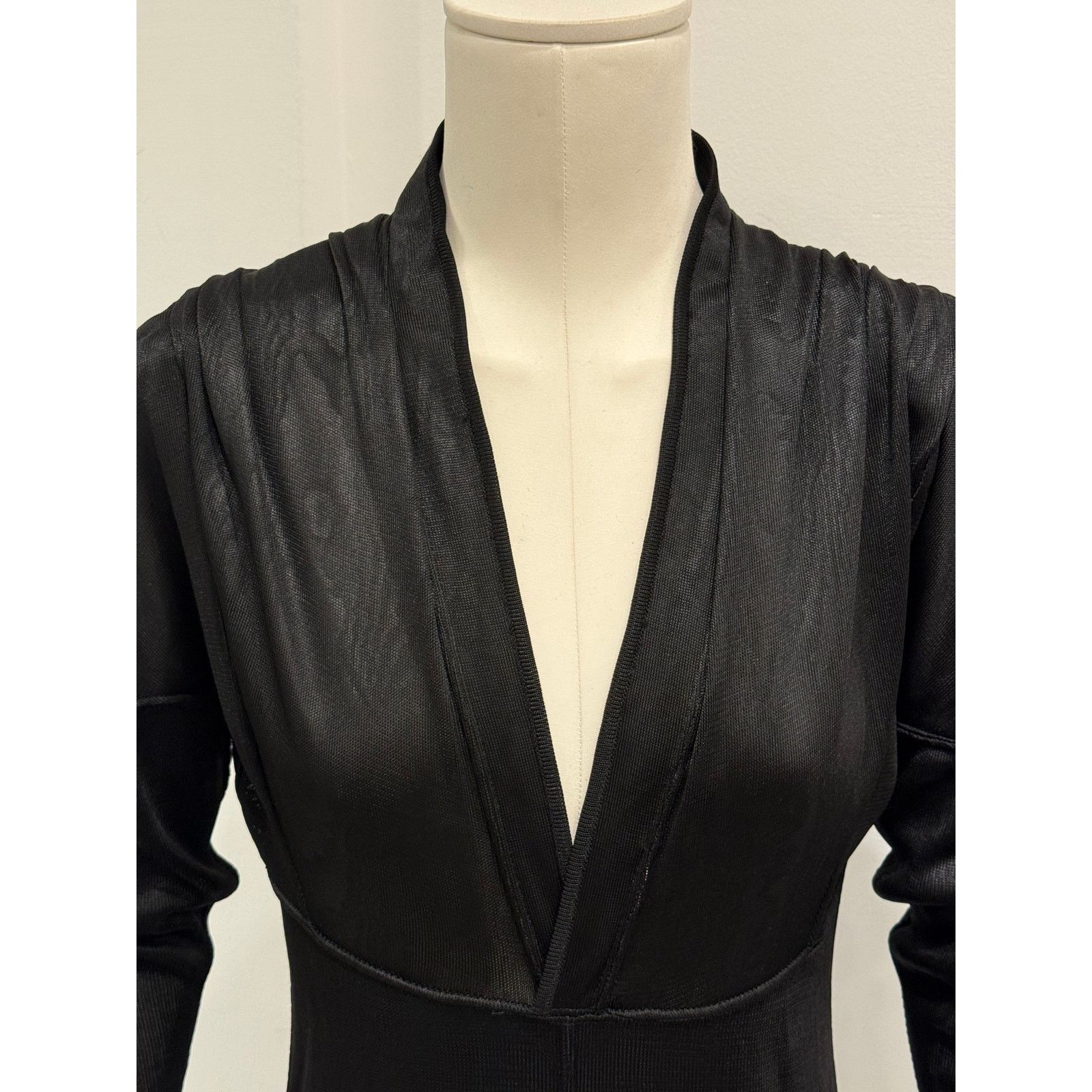 Alaia A/W1986 Alaia runway midi dress Size L / US 10 / IT 46 - 3 Thumbnail