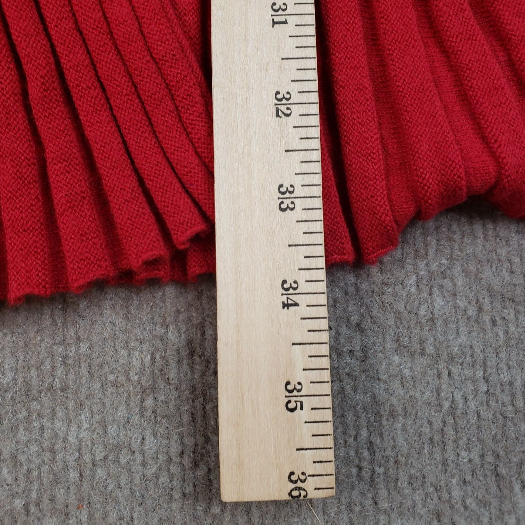 Vintage Chicos Cardigan Sweater Women Size 0 Red Open Front Ribbed Stretch Casual Shirt Womens Cardigan 0 Red Knit Stretch Casual Size XS / US 0-2 / IT 36-38 - 4 Thumbnail