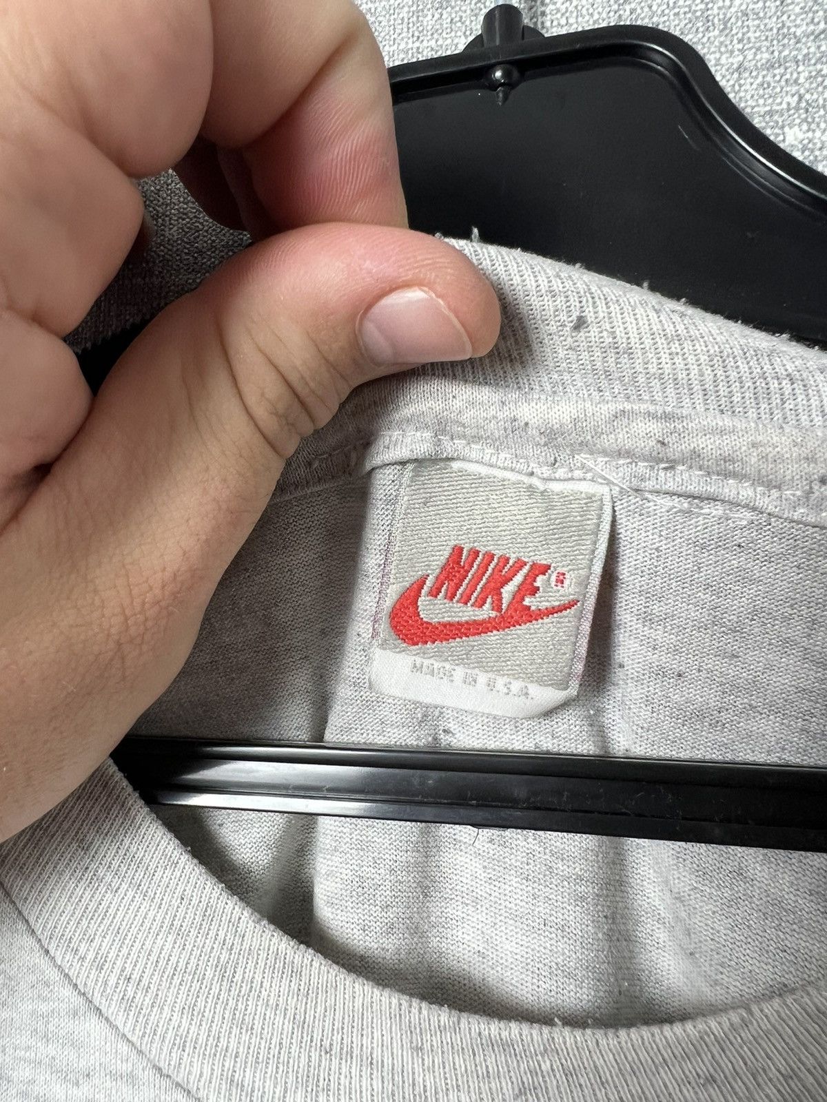 Nike Vintage 80s /90s Nike Calvin & Hobbes Piss Single Stitch Tee Size US XL / EU 56 / 4 - 23 Thumbnail