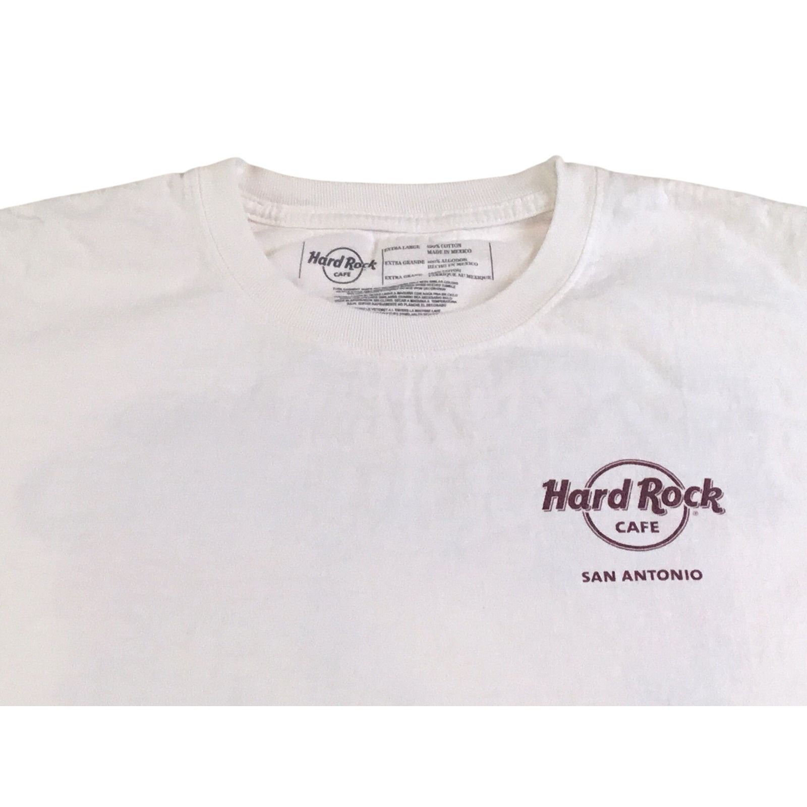 Hard Rock Cafe Hard Rock Cafe San Antonio T-Shirt Classic Logo Size XLarge Size US XL / EU 56 / 4 - 4 Thumbnail