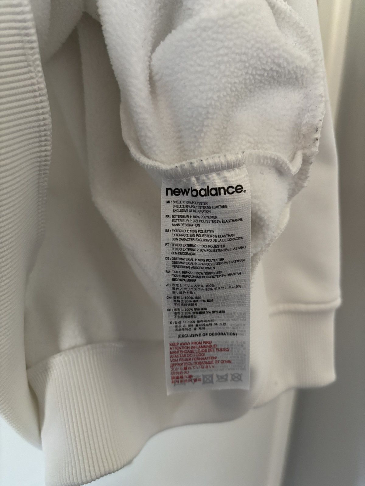 New Balance New Balance Celtic White Sweatshirt Size US XL / EU 56 / 4 - 9 Thumbnail