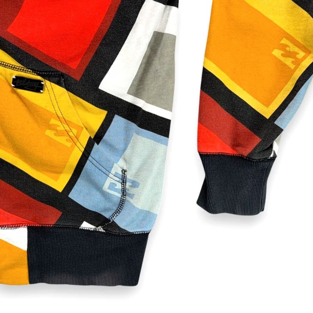 Billabong Billabong Hoodie Adult LARGE Yellow Geometric Zip Sweatshirt Y2K Surf Size US L / EU 52-54 / 3 - 5 Thumbnail