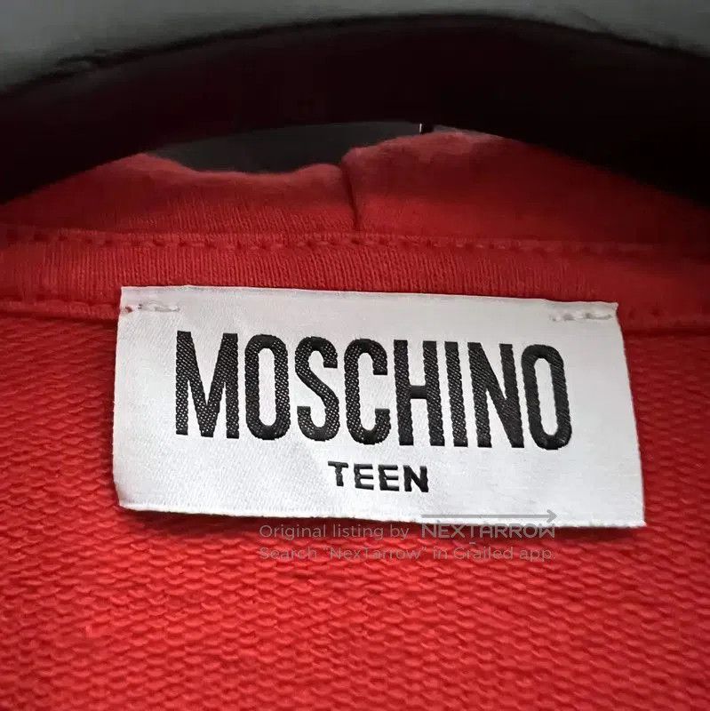 Moschino Moschino Red Cotton Ladies Jacket . Size XXS / US 00 / IT 34 - 2 Thumbnail