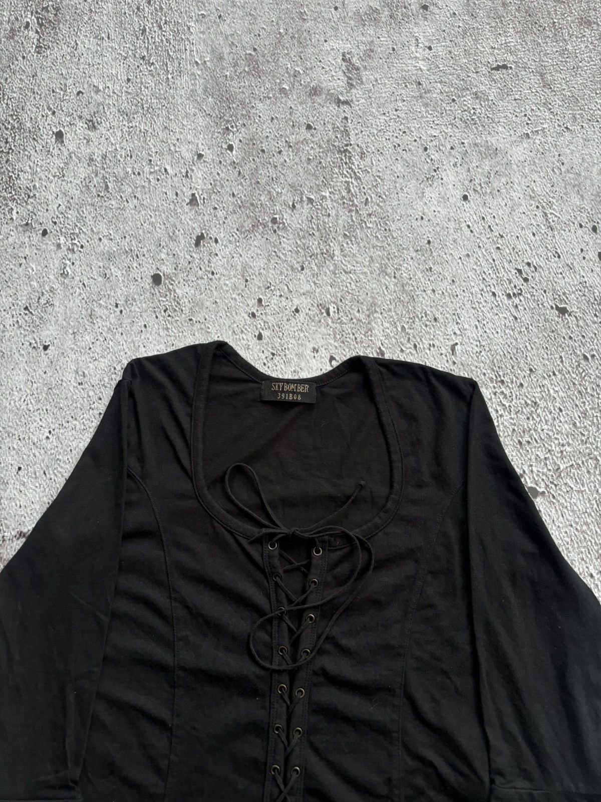 Tornado Mart Y2k Sky Bomber Laced Studded Longsleeve Size M / US 6-8 / IT 42-44 - 2 Thumbnail