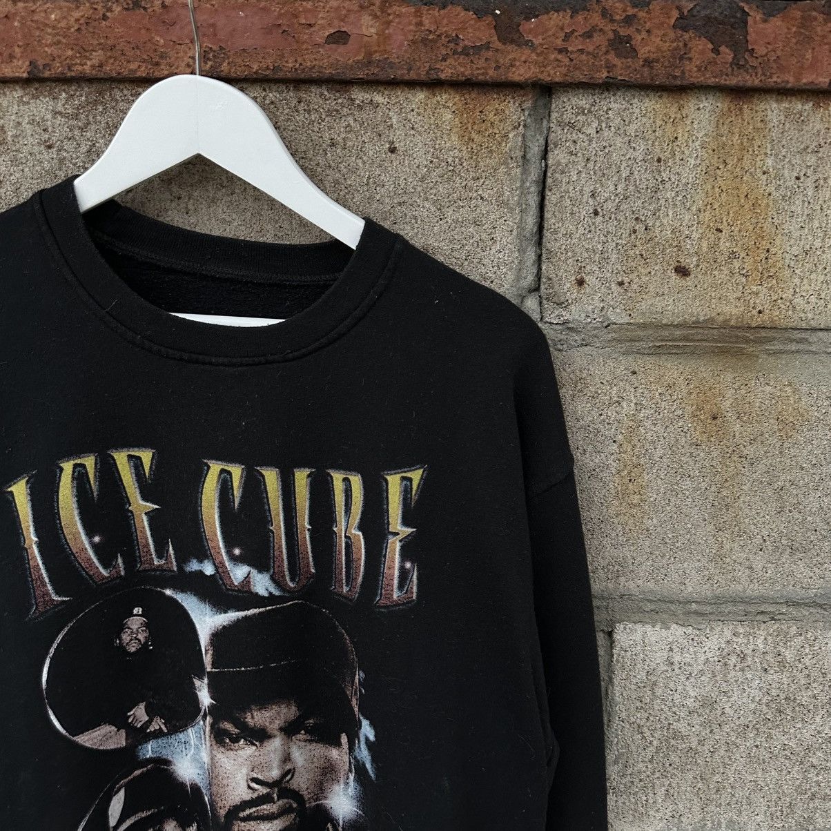 Rap Tees VTG Ice Cube Sweatshirt 2014 Big Logo Size M Rap Y2K Fitted Size US M / EU 48-50 / 2 - 5 Thumbnail