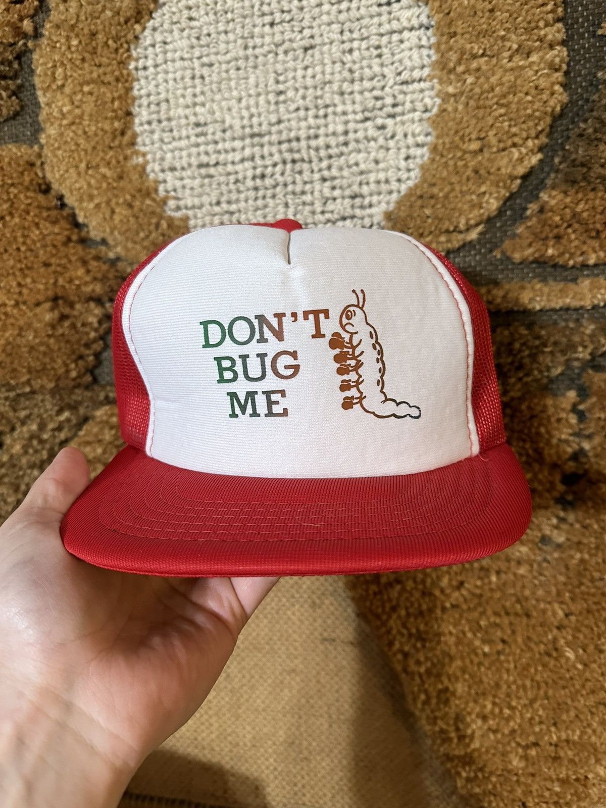 Other Vintage Don’t Bug Me Trucker Hat 80s Boxing Bug Funny Grail Size ONE SIZE - 2 Thumbnail