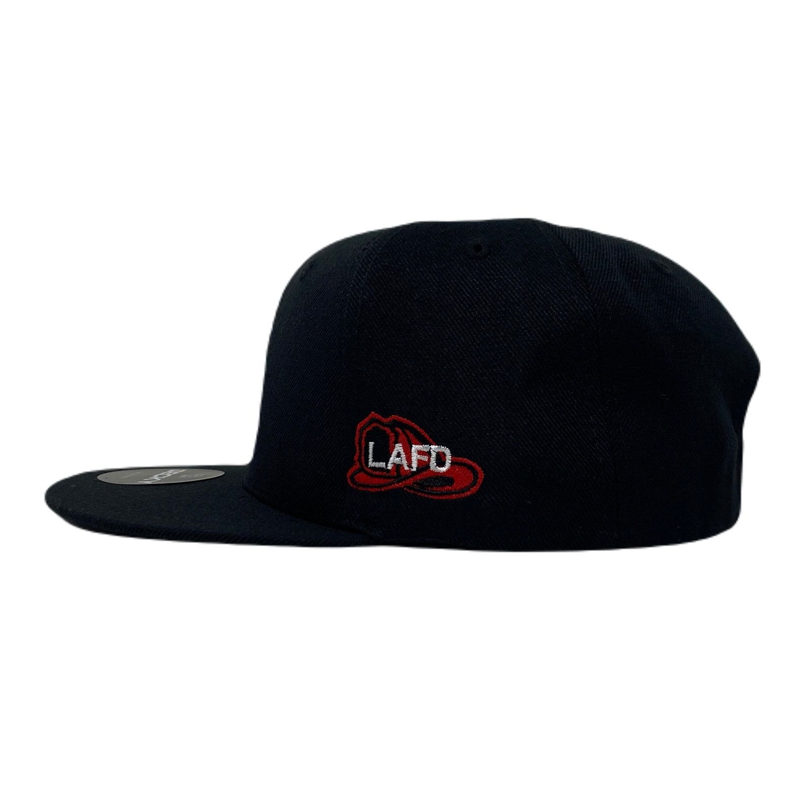 Other Los Angeles LA Axe Fire Rescue Snapback Hat All Black Size ONE SIZE - 6 Thumbnail