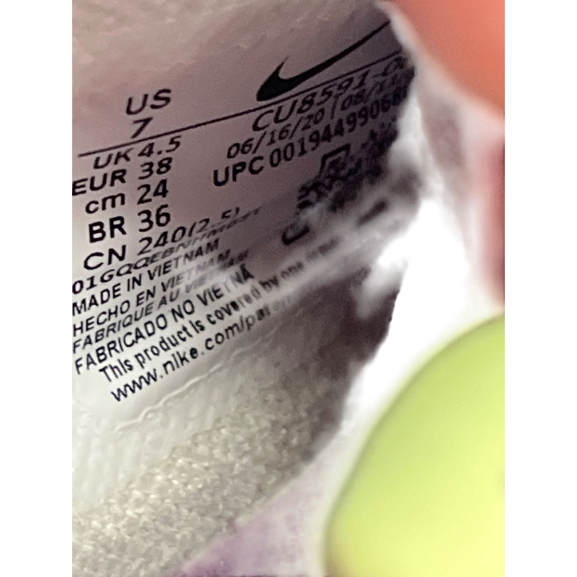 Nike Nike Af1 Shadow Crimson womans multicolor low top sneakers s Size US 7 / IT 37 - 6 Thumbnail