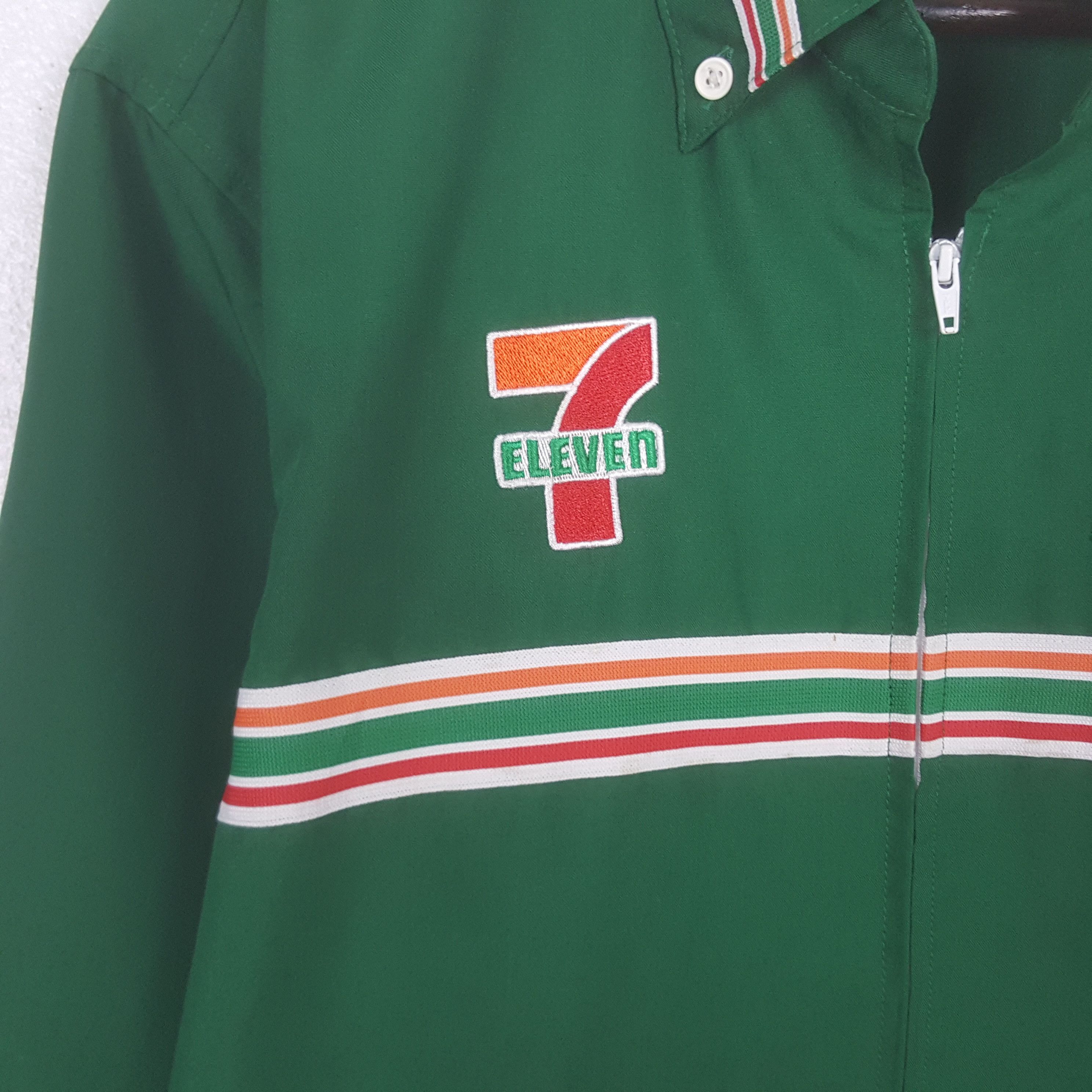 Japanese Brand Vintage 7 Eleven Embroidery Logo Worker Uniform Jacket Size US XL / EU 56 / 4 - 4 Thumbnail