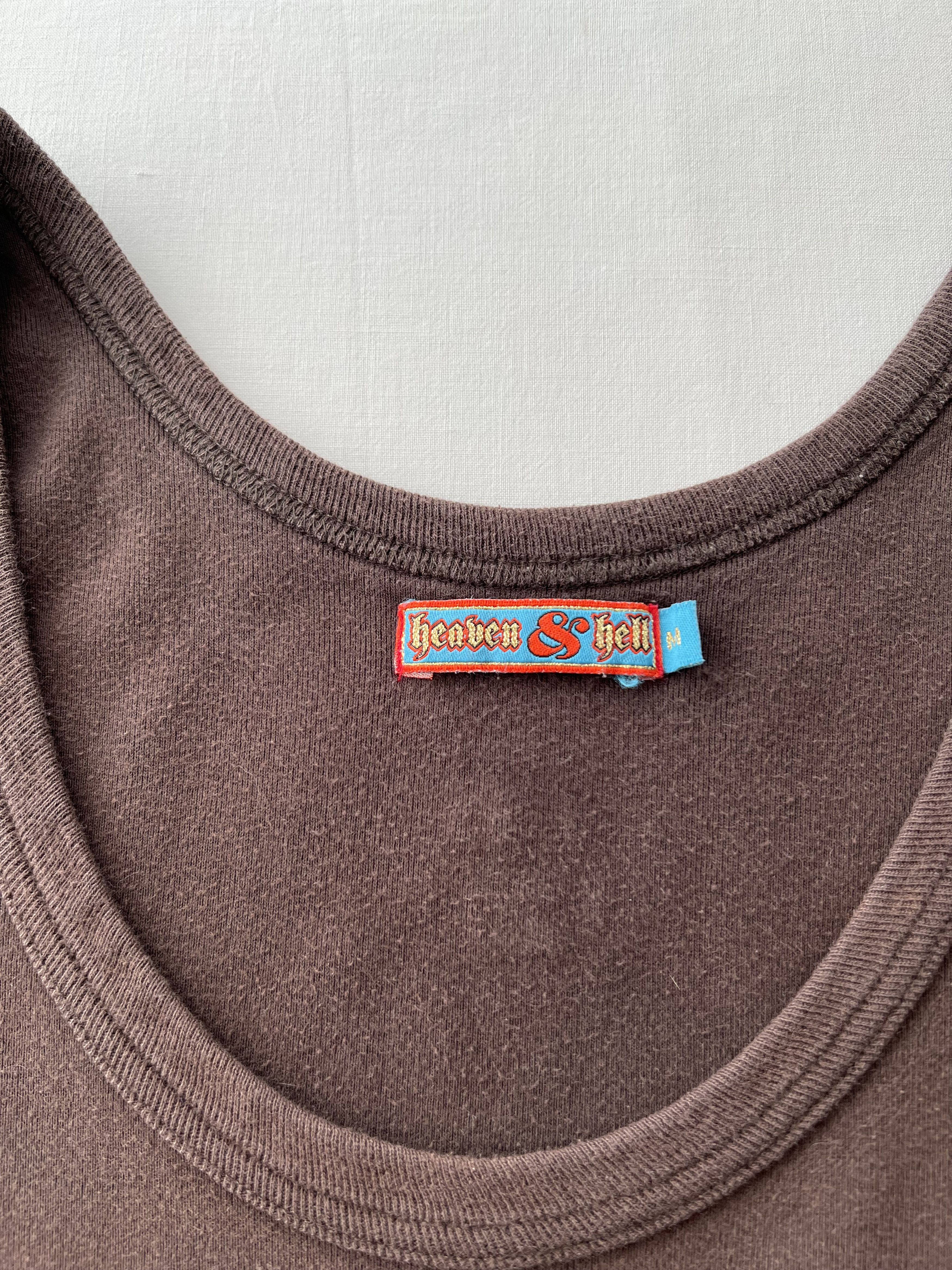 Vintage Vintage Single But Happy Tattoo Tribal Y2k Womens Tank Top Size M / US 6-8 / IT 42-44 - 8 Thumbnail