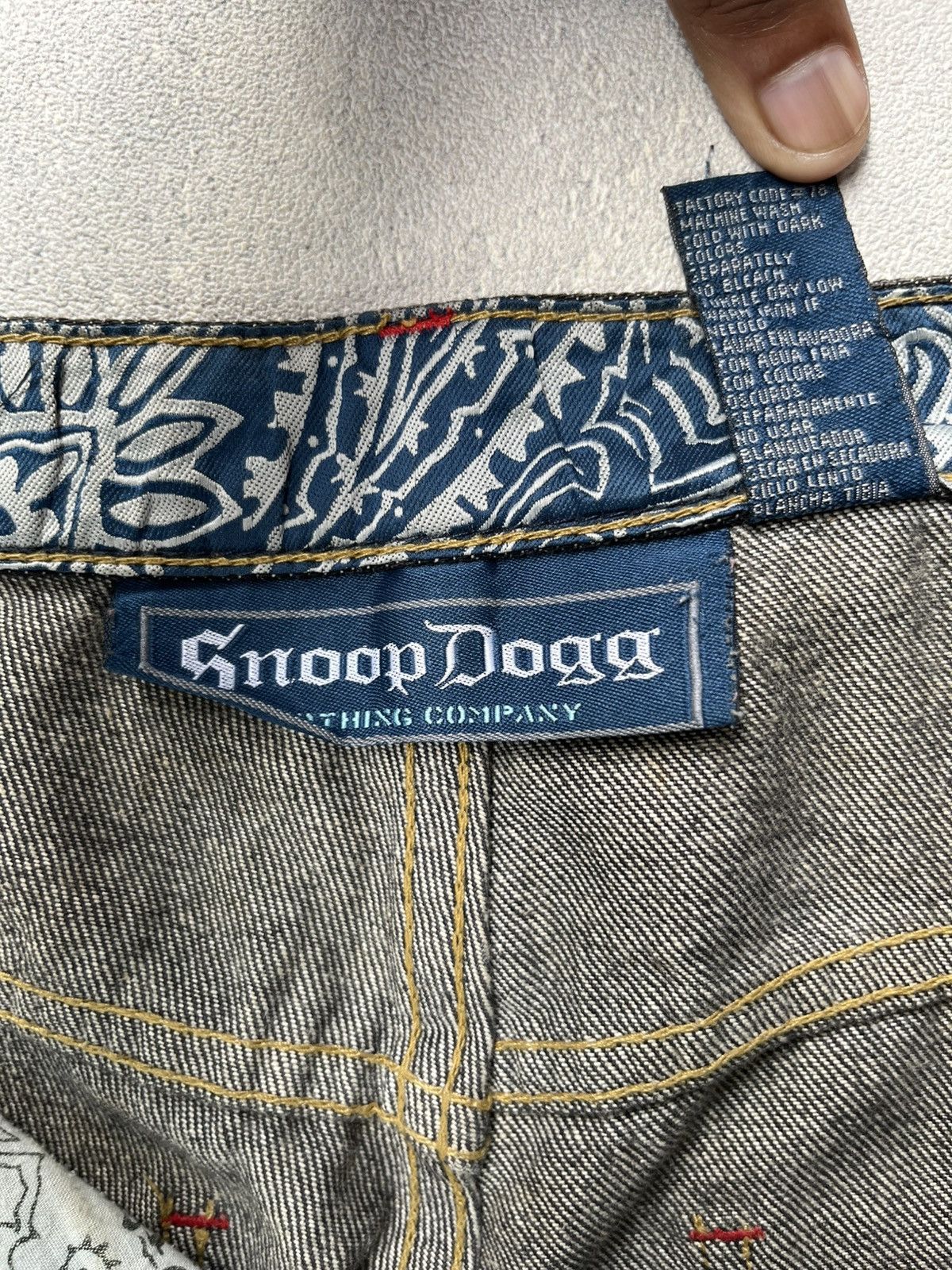 Snoop Dogg SNOOP DOGG SHORTPANTS DENIM JORTS Size US 36 / EU 52 - 11 Thumbnail