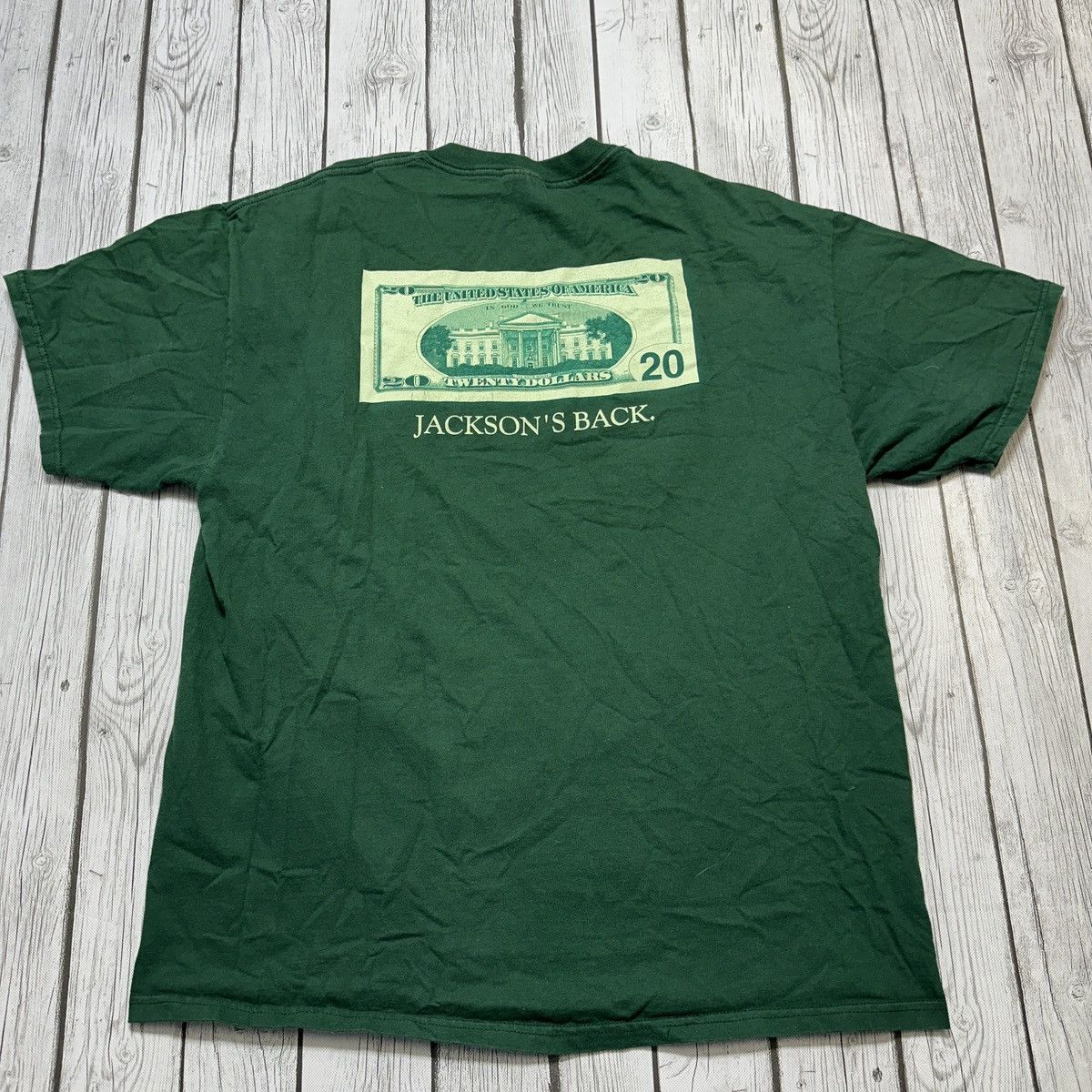Hanes × Vintage Vintage Andrew Jackson tee Size US XL / EU 56 / 4 - 2 Thumbnail