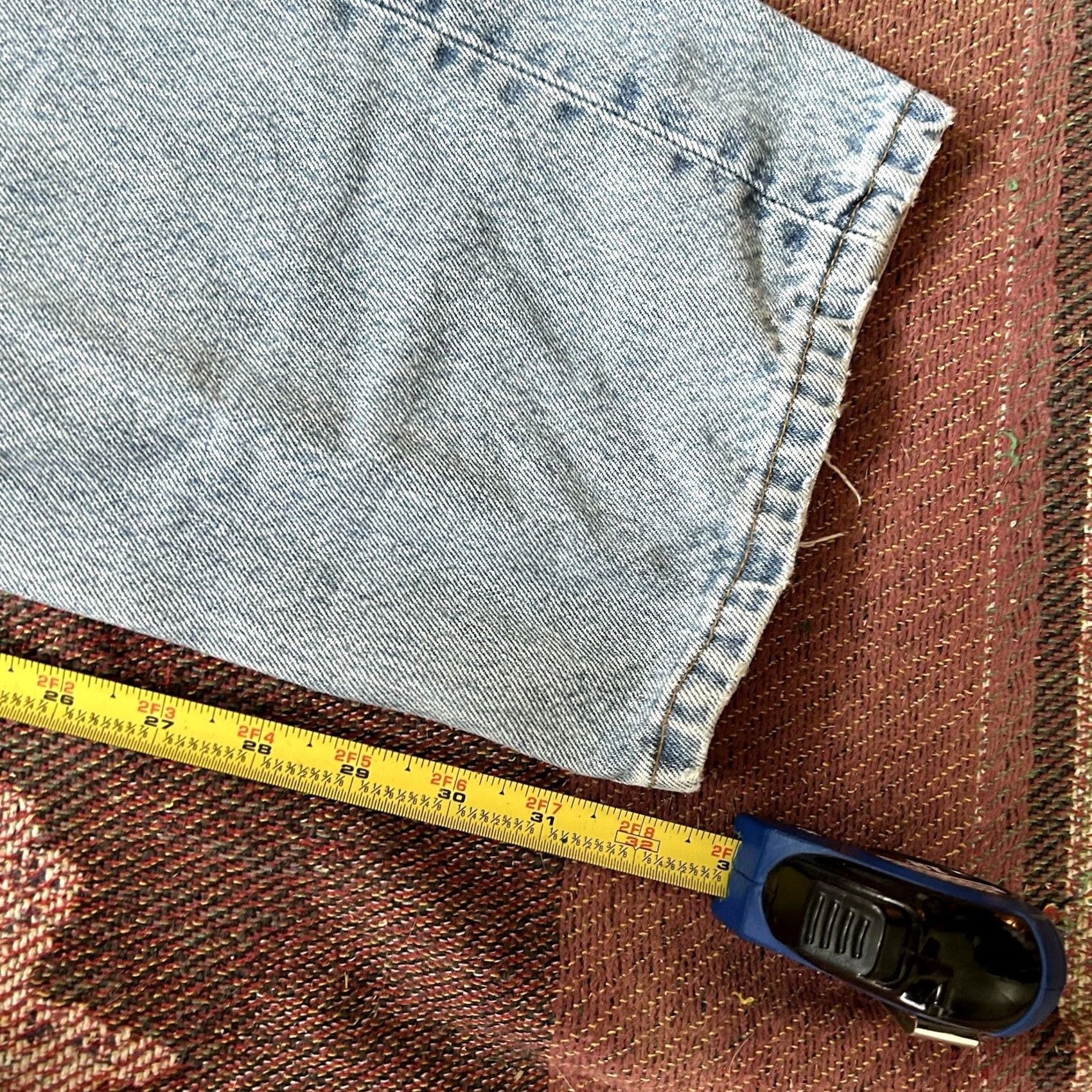 Levi's VINTAGE Levi’s 501 Jeans Light Wash Button Fly 38X34 Mens Straight Blue 2000s Y2K Size US 38 / EU 54 - 6 Thumbnail