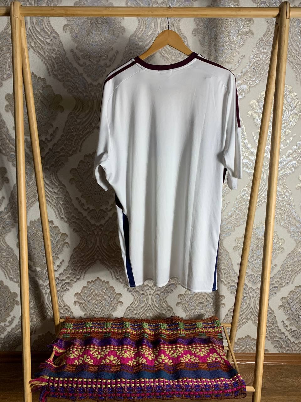 Adidas Vintage Adidas FC Hearts Of Midlothian England Soccer Jersey Size US XXL / EU 58 / 5 - 9 Thumbnail