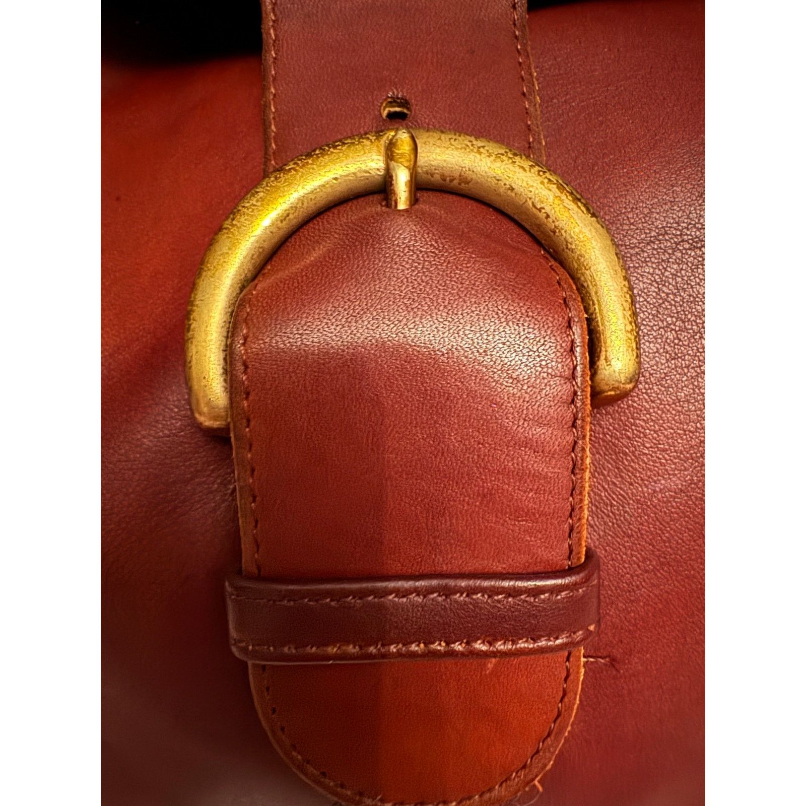 Coach Coach Brooke Backpack Brown Mahogany Leather Vintage Size ONE SIZE - 3 Thumbnail