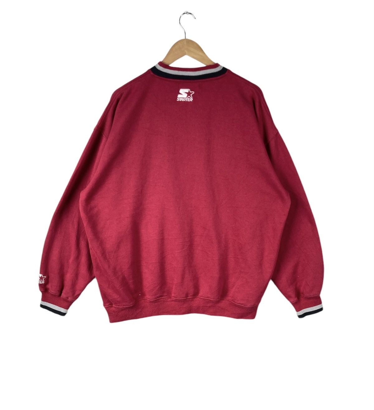 NFL × Starter × Vintage Vintage 90s Starter San Francisco 49ers Team Nfl Sweatshirt Size US L / EU 52-54 / 3 - 2 Thumbnail