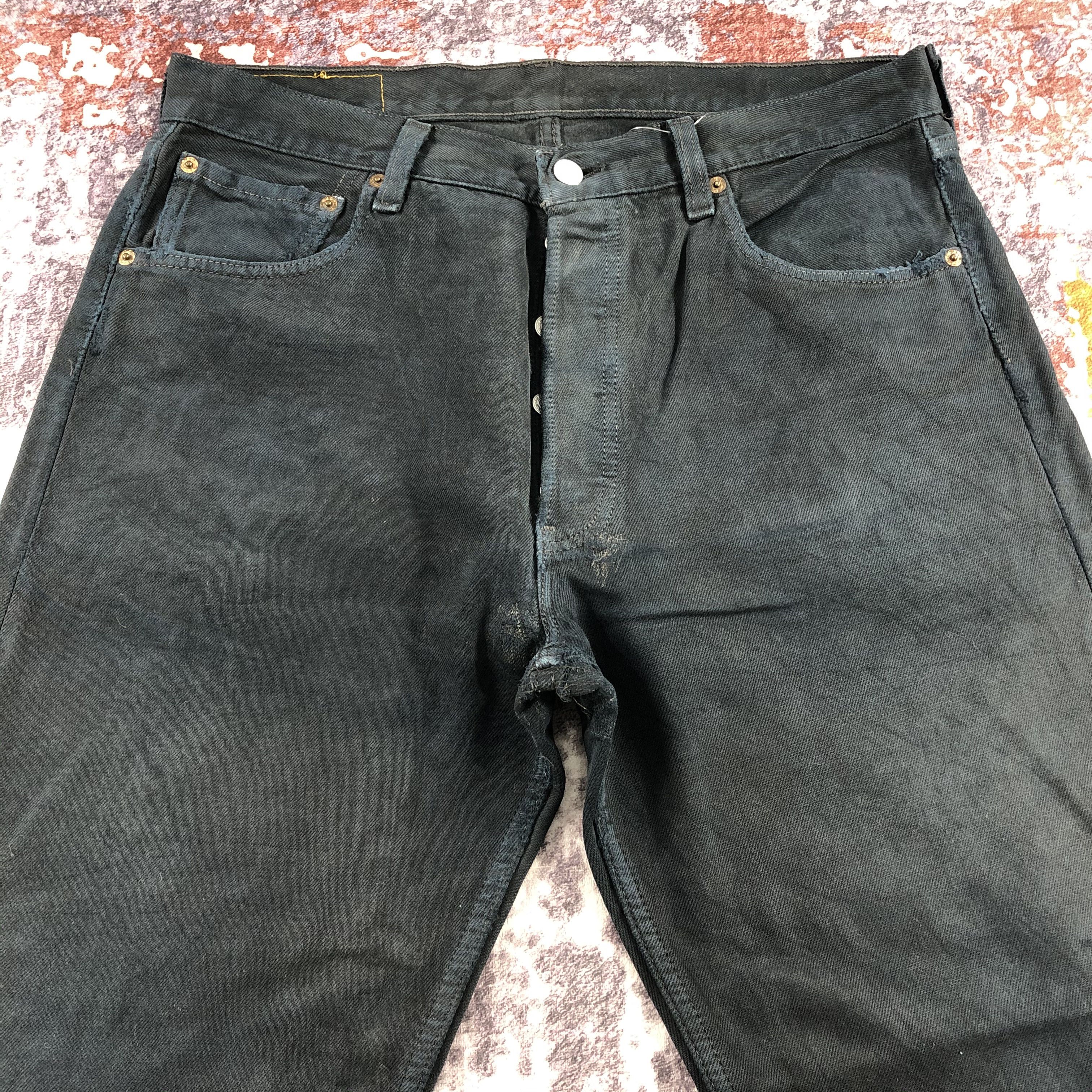 Levi's 90s Vintage Levis 501 Earth Tone Jeans-JM2603 Size US 34 / EU 50 - 3 Thumbnail