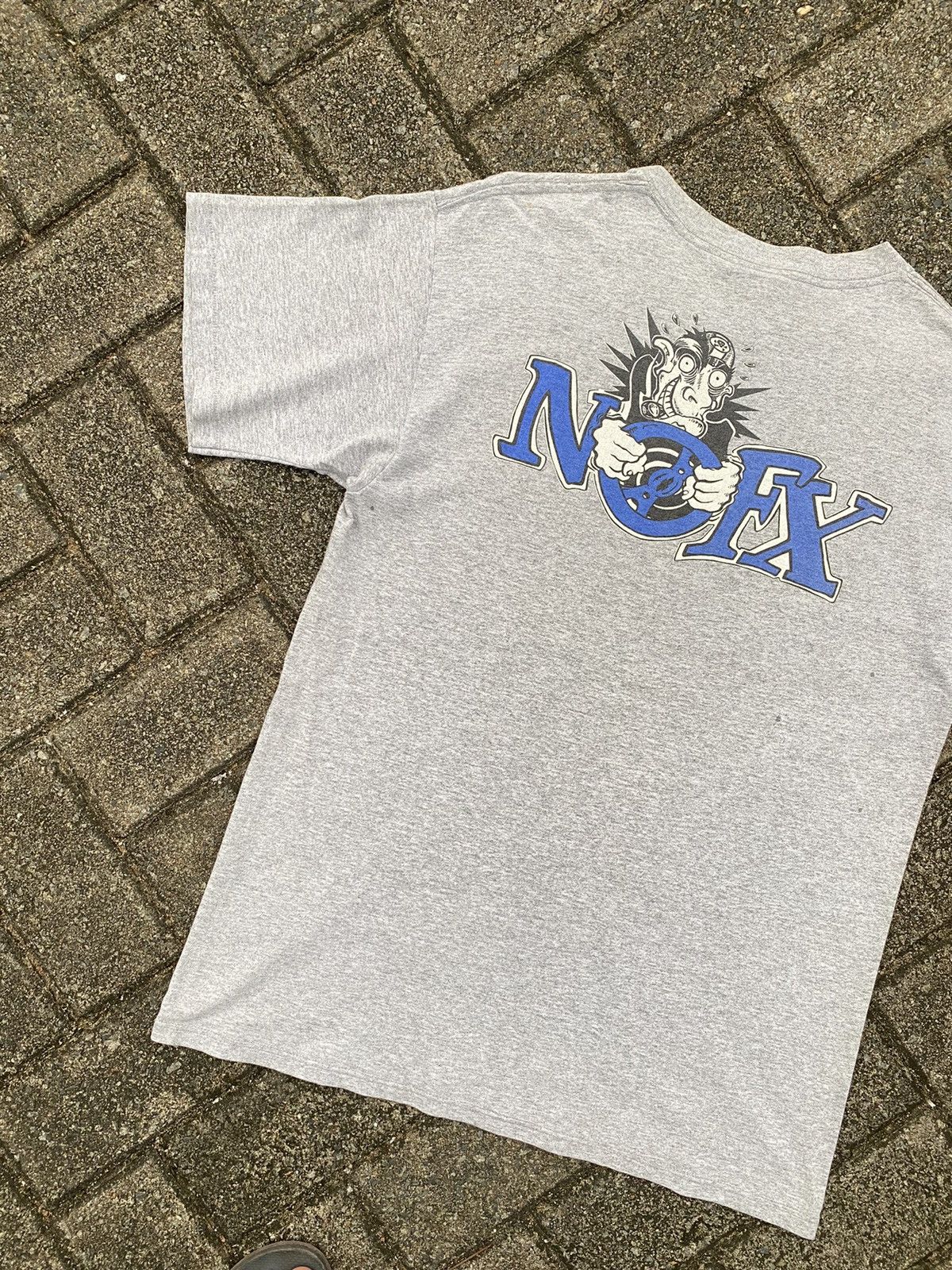 Band Tees × Vintage 💥RARE💥 Vintage 90s NOFX Fat Wreck Chords Soul Doubt Tees Size US L / EU 52-54 / 3 - 8 Thumbnail