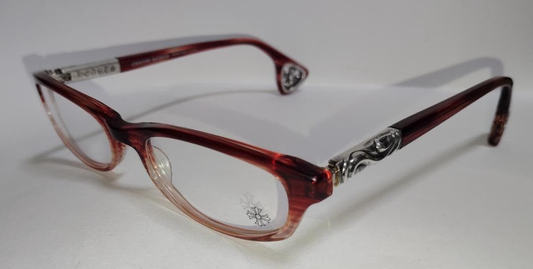 CHROME HEARTS SKY Gradient Glasses Red