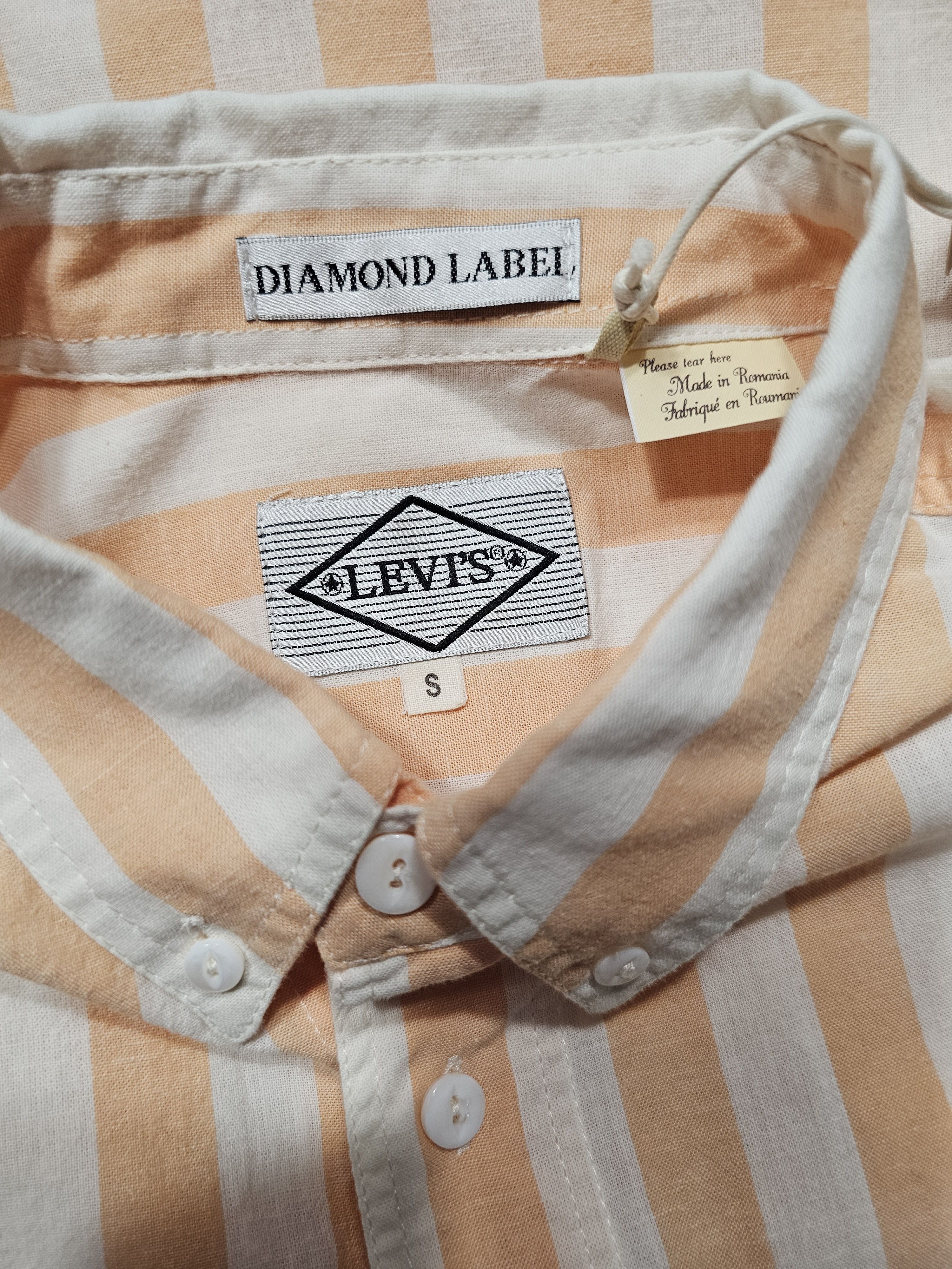 NWT LVC Levi's Vintage Clothing Diamond Shirt S Repro SS20