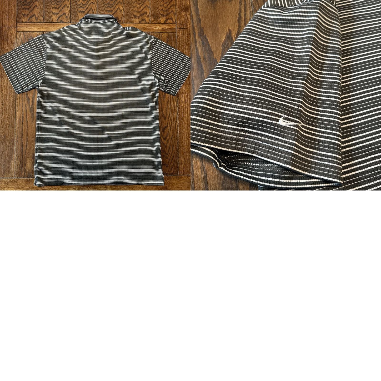 Nike Nike Golf Trump National Doral Polo Shirt Men XL Black White Striped Polo Shirt Men XL Black White Striped Sports Nike Golf Size US XL / EU 56 / 4 - 8 Thumbnail