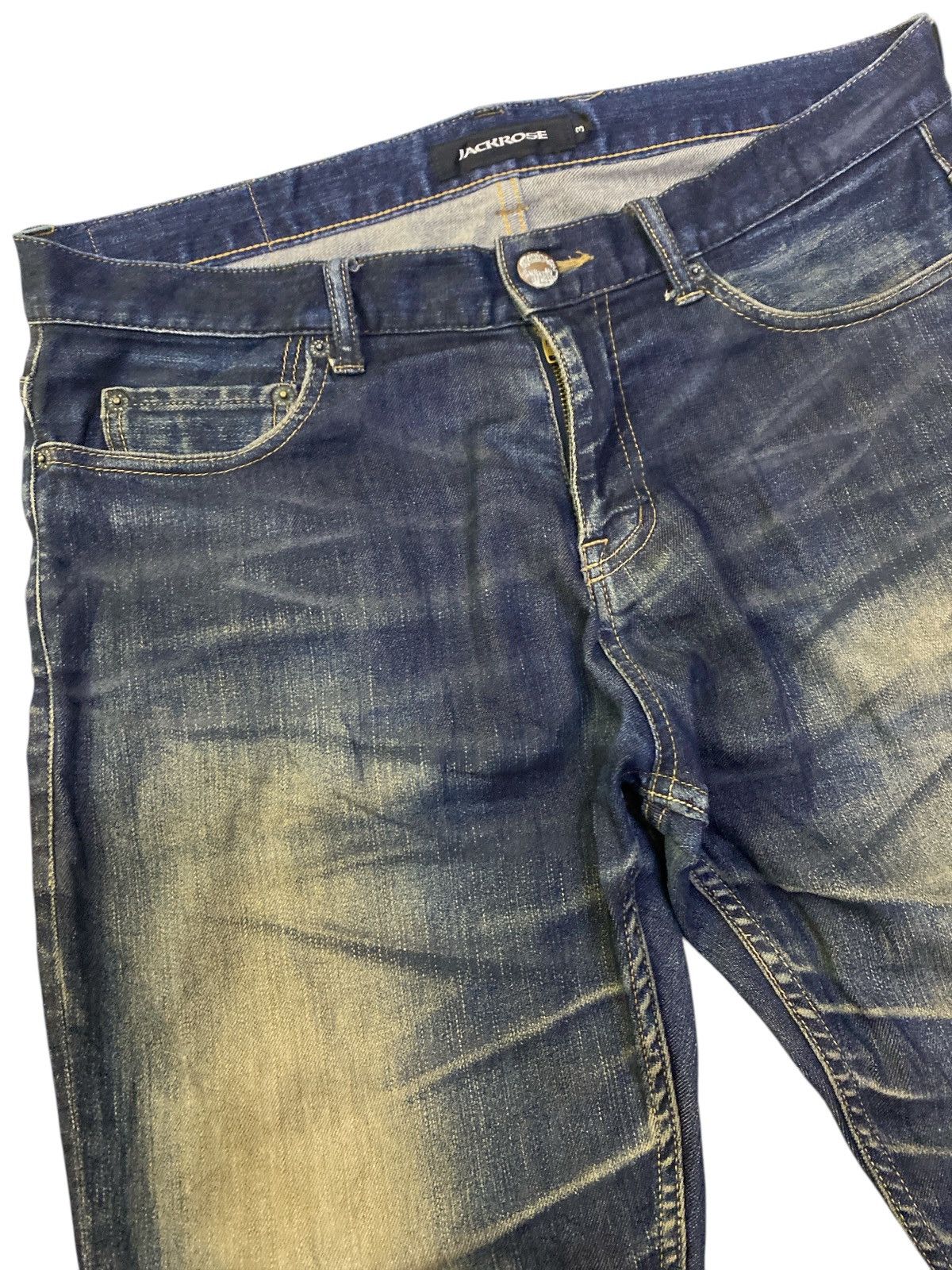 If Six Was Nine × JACKROSE × Japanese Brand Jack Rose Rusty Denim Made in Japan Size US 34 / EU 50 - 3 Thumbnail