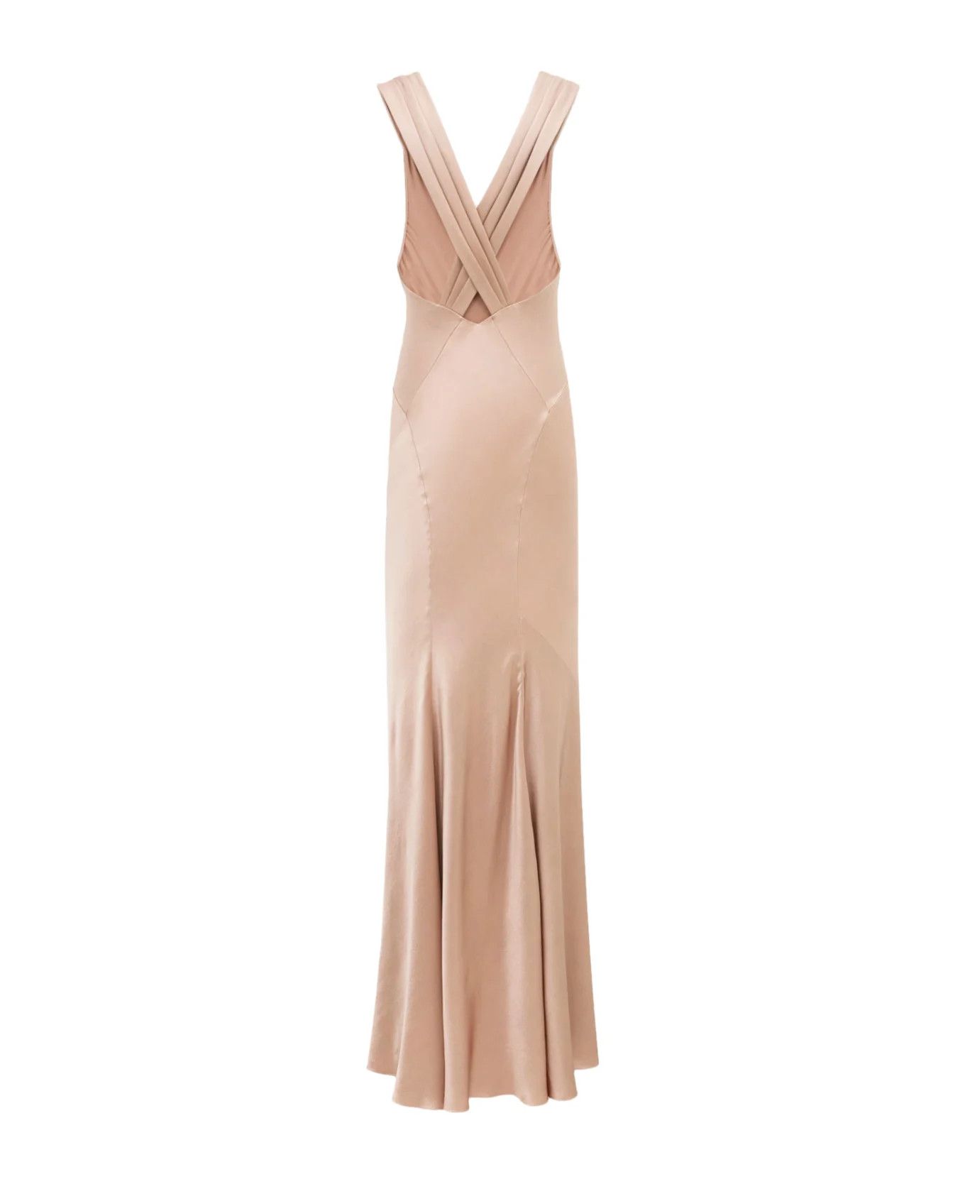 Saint Laurent Paris o1bcso1str0426 Long Dress in Pink Size M / US 6-8 / IT 42-44 - 2 Thumbnail
