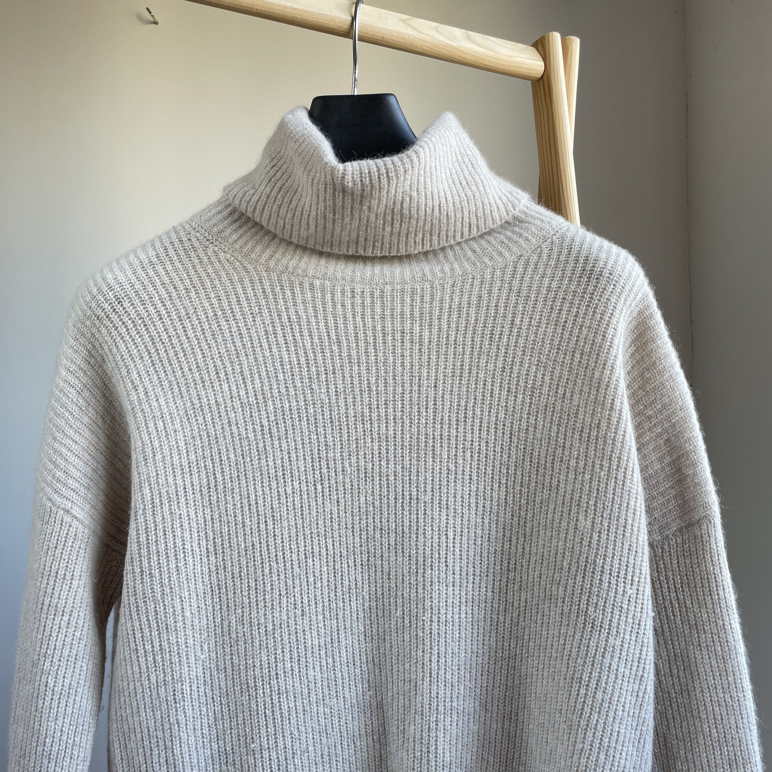 Allsaints Allsaints Womens Malliot Wool Alpaca Roll Neck Sweater Size S / US 4 / IT 40 - 3 Thumbnail