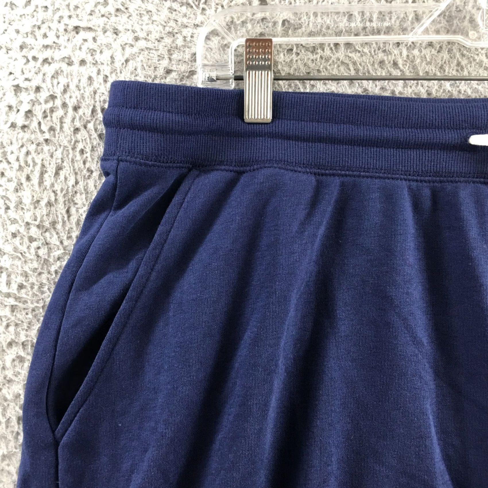 Old Navy Old Navy Sweat Short Mens XL Blue Hi-Rise Drawstring Pocket NEW Size US 36 / EU 52 - 2 Thumbnail