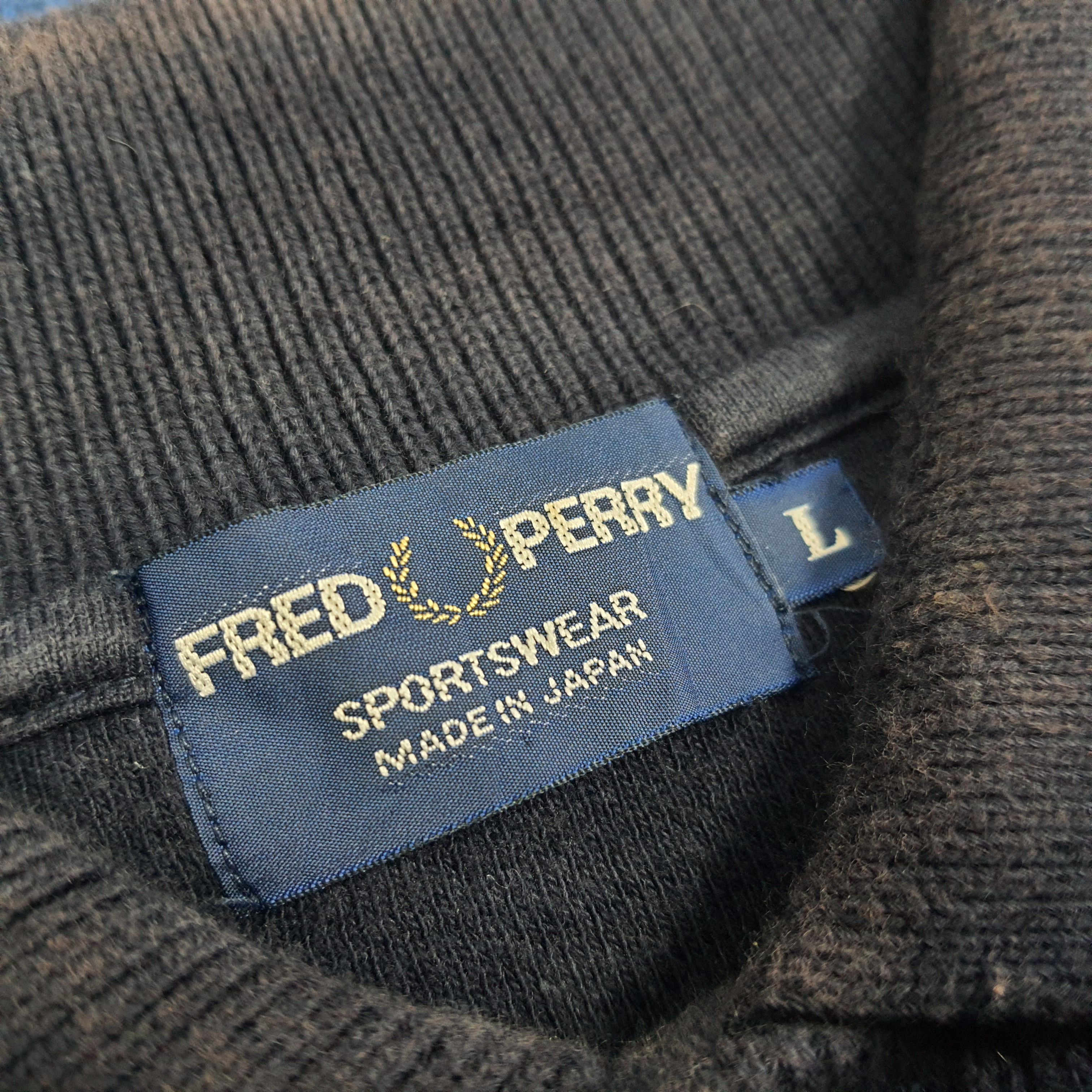 Fred Perry Vintage Fred Perry Sweatshirt Polo Made in Japan C278N23 Size US M / EU 48-50 / 2 - 5 Thumbnail