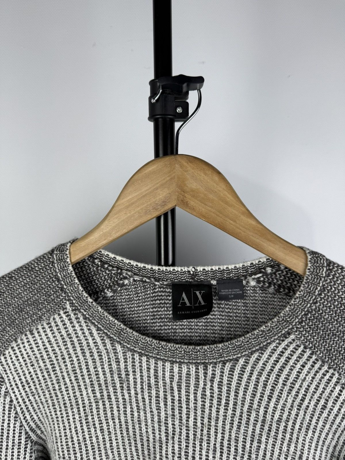 Armani Exchange × Vintage Rare Vintage Armani Sweater Mini Logo Y2k Size US S / EU 44-46 / 1 - 3 Thumbnail
