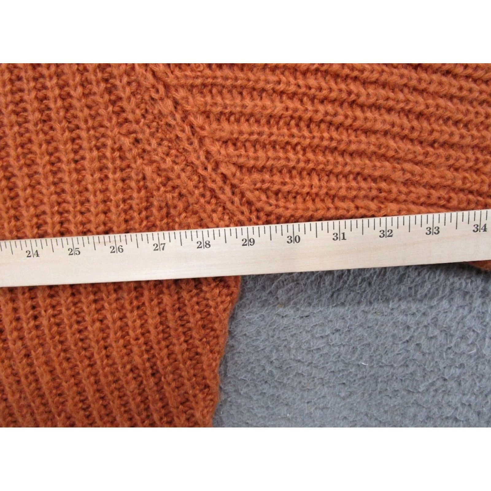 Doublet Double Zero Mystical Orange Knit Button Cardigan Sweater Size M Women Knit Button Orange M Cardigan Women 90s? Size M / US 6-8 / IT 42-44 - 5 Thumbnail