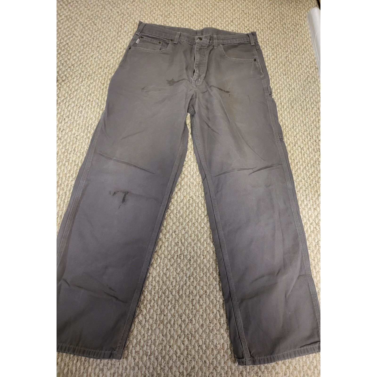 Carhartt Carhartt Grey Jeans Size 38/34 . See Pictures Size US 38 / EU 54 - 1 Thumbnail