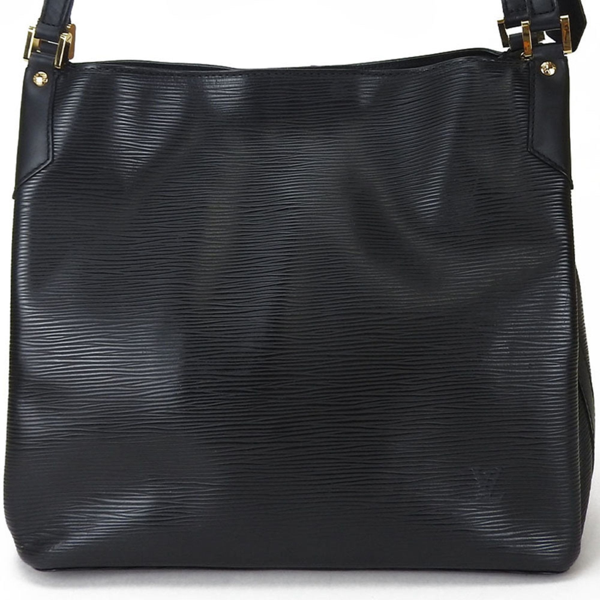 image of Louis Vuitton One Shoulder Bag Mandala Mm Epi Noir M58892 Chic Ladies Louis Vuitton Shoulder Bag Ep