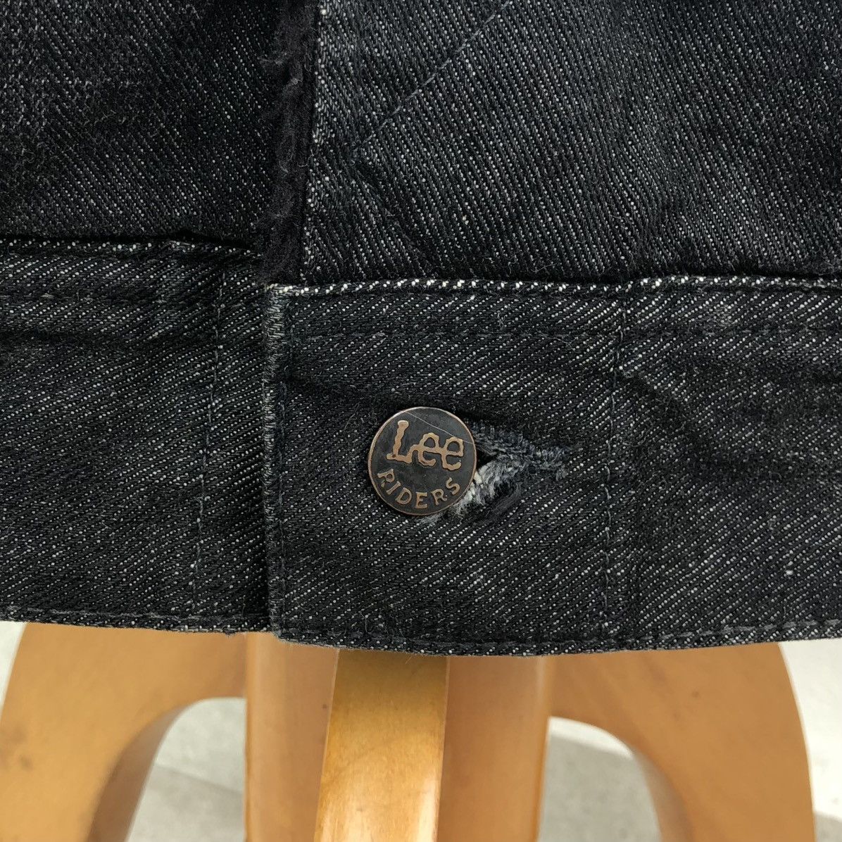 Lee Lee Storm Rider Lined Sherpa Denim Jacket Size US L / EU 52-54 / 3 - 10 Thumbnail
