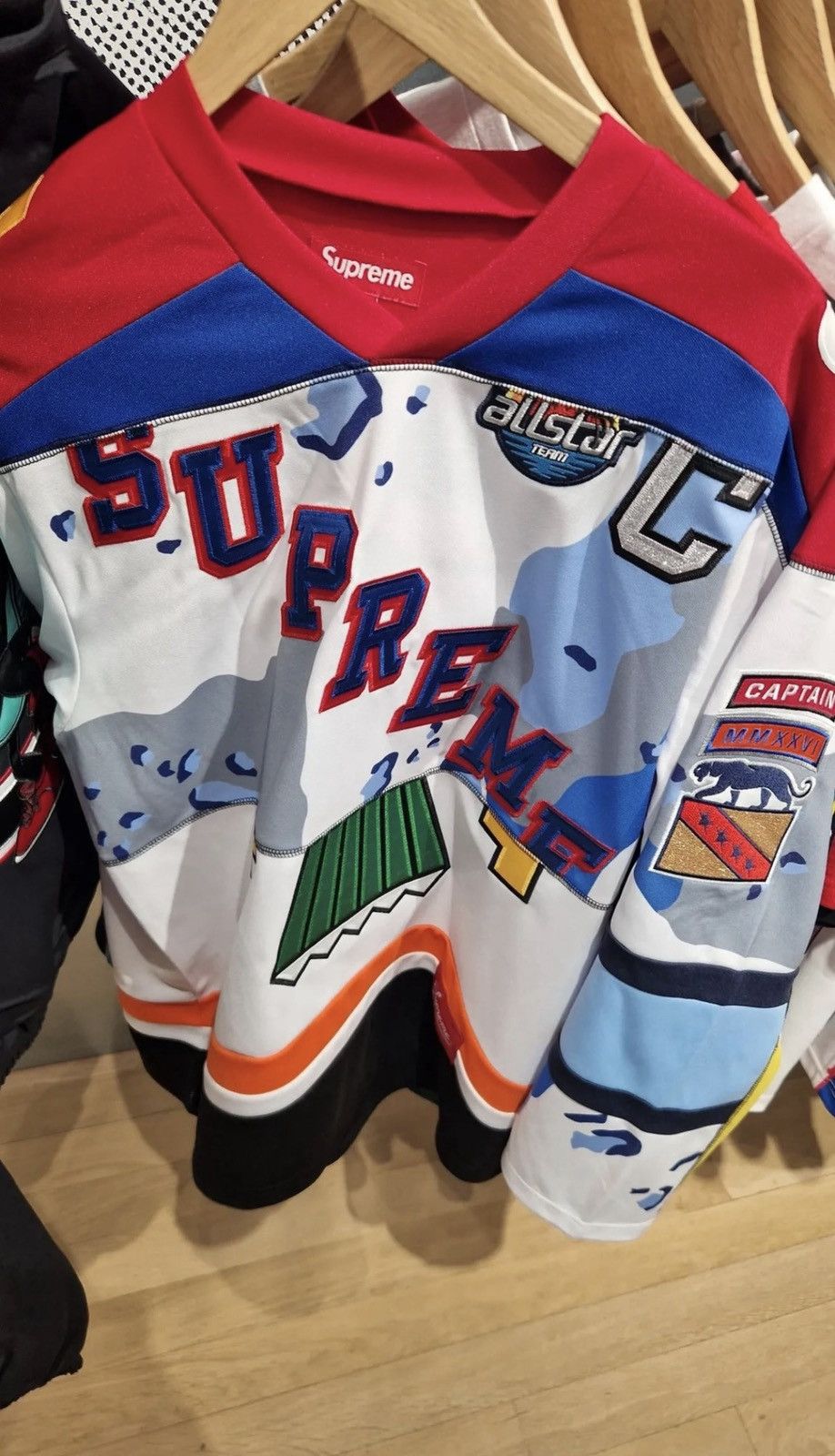 Supreme Supreme Paneled Hockey Jersey Size US M / EU 48-50 / 2 - 3 Thumbnail