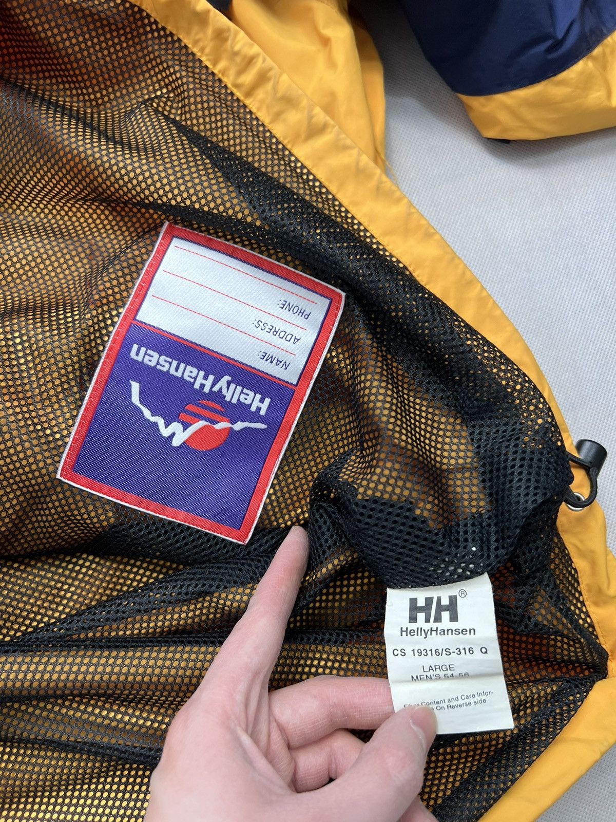 Helly Hansen × Vintage Baggy Jacket Helly Hansen Vintage 90’s Waterproof Size US L / EU 52-54 / 3 - 3 Thumbnail
