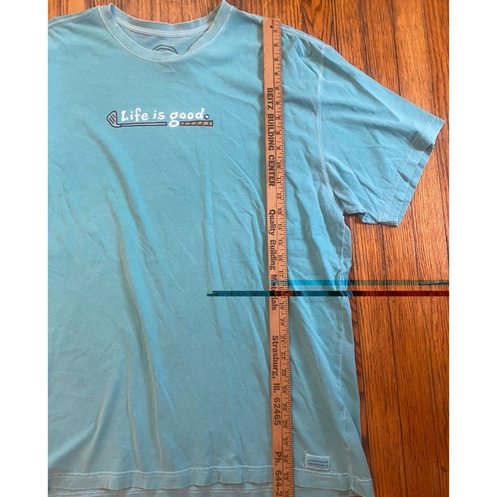 Life is Good Life is Good Golf Blue crew neck t-shirt graphic Men’s XL Size US XL / EU 56 / 4 - 6 Thumbnail