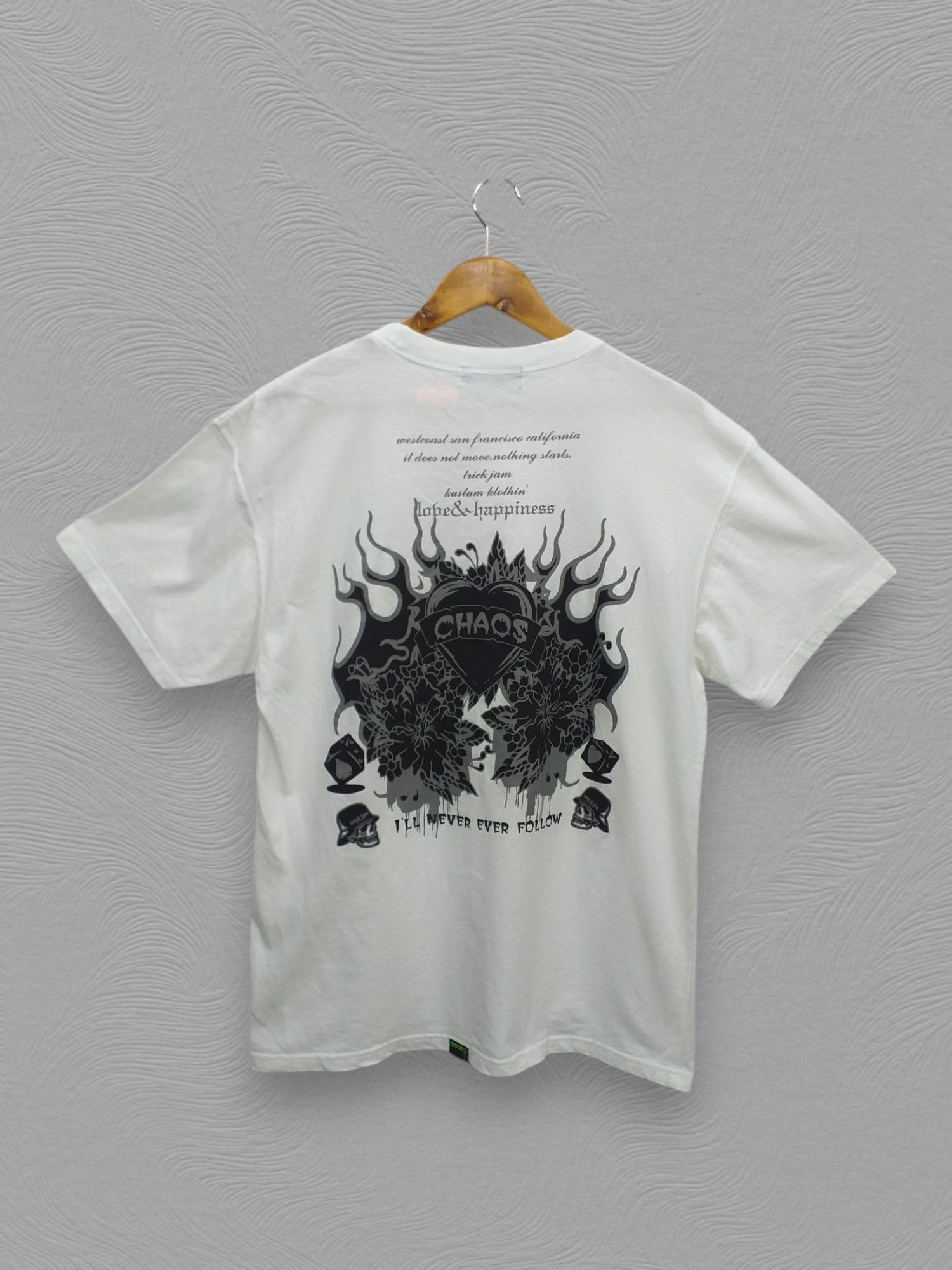 Japanese Brand Men's Ba-tsu Vintage Japanese Band T-Shirt -C070 Size US M / EU 48-50 / 2 - 1 Thumbnail