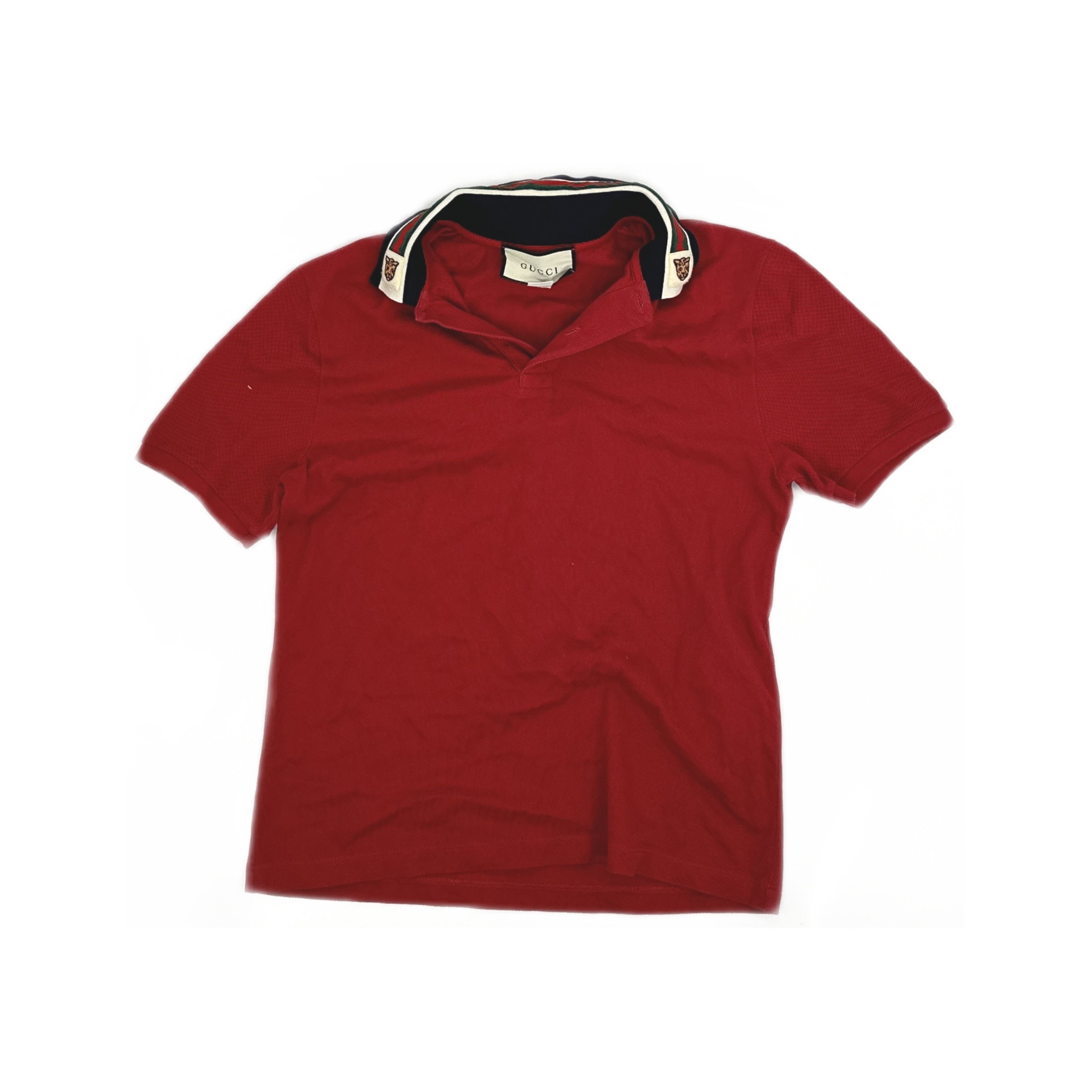 Gucci Gucci Tiger Embroidery Polo Shirt Size XS Size US XS / EU 42 / 0 - 1 Thumbnail