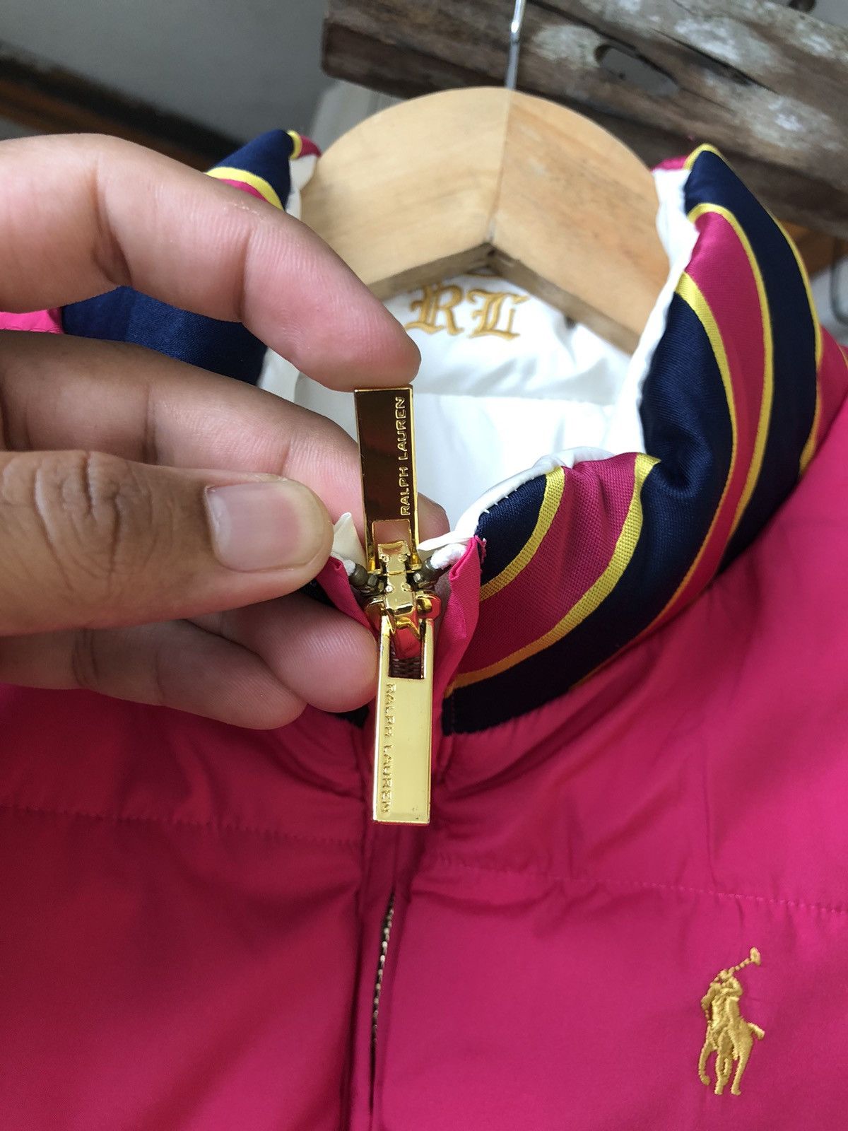 Polo Ralph Lauren Nice❗️Polo Ralph Lauren Reversible Vest Puffer Jacket Size S / US 4 / IT 40 - 10 Thumbnail