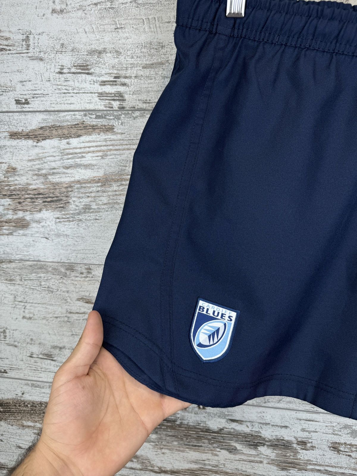 Macron × Vintage Mens Vintage Macron Cardiff Blues Rugby shorts rare Size US 36 / EU 52 - 3 Thumbnail