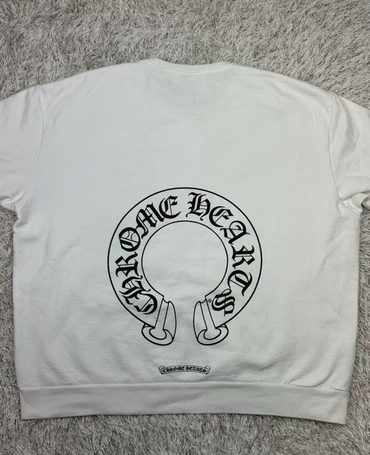 Chrome Hearts Horseshoe Sweatshirts / White Size US L / EU 52-54 / 3 - 7 Thumbnail
