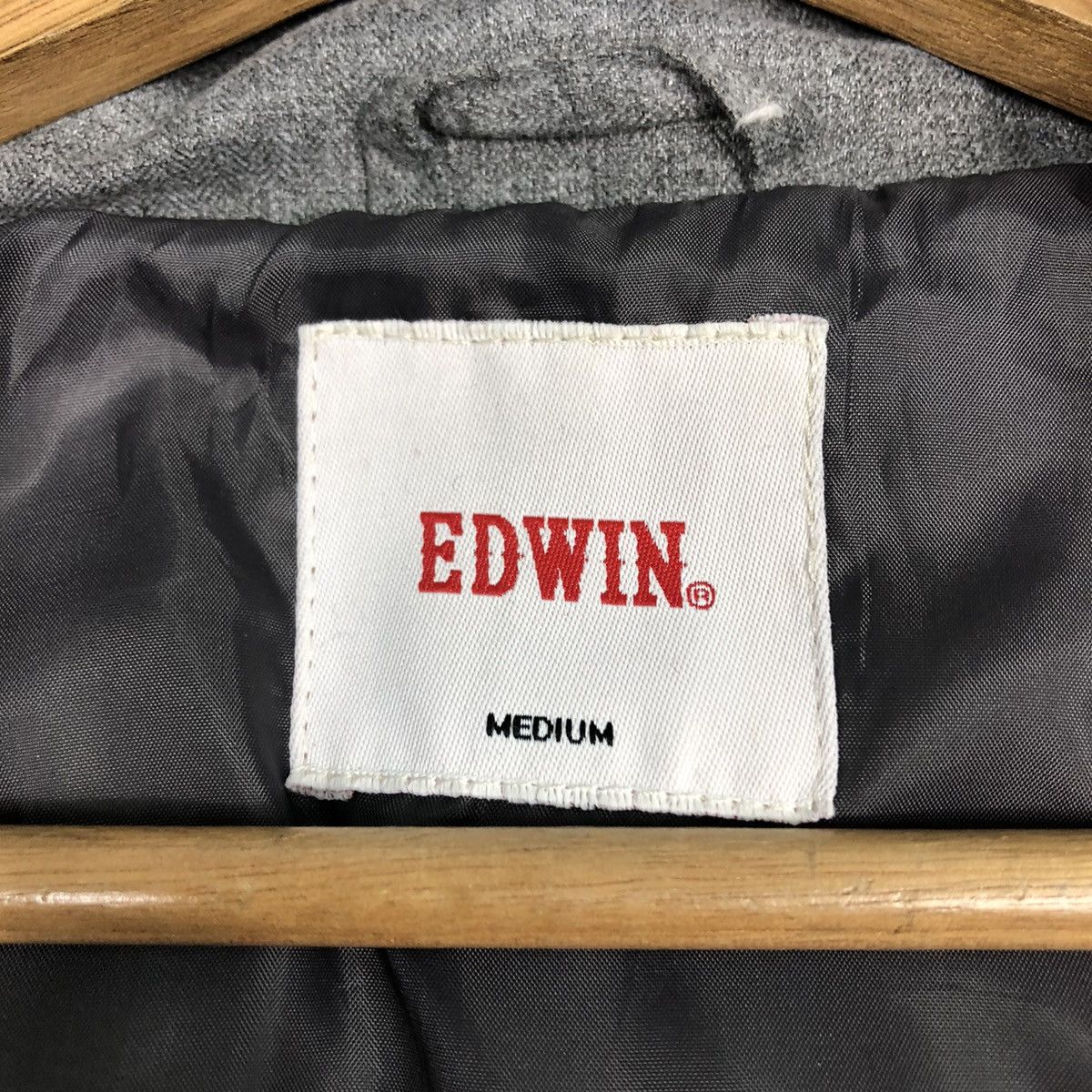 Edwin 📌Vintage Biker Light Puffer Jacket Hoodie Edwin Size US M / EU 48-50 / 2 - 20 Thumbnail