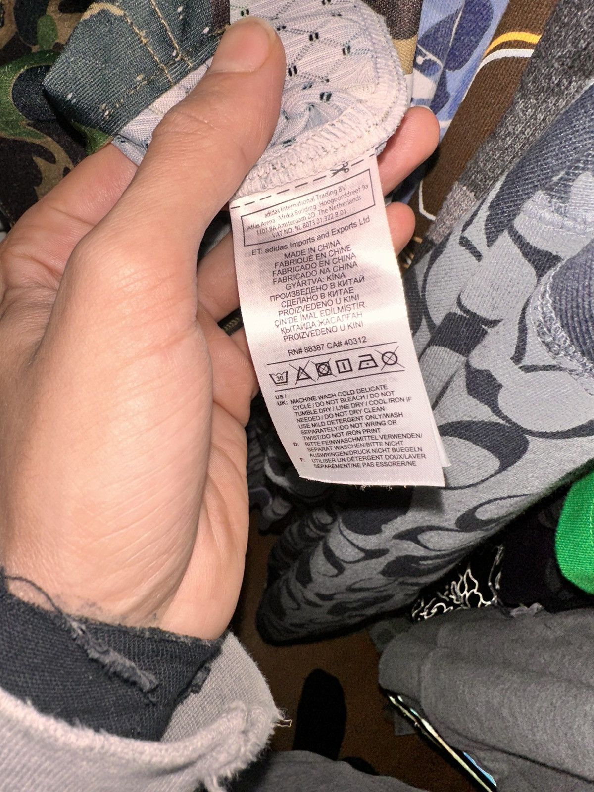Adidas × Bape Bape x Adidas SB Jersey Size US L / EU 52-54 / 3 - 5 Thumbnail
