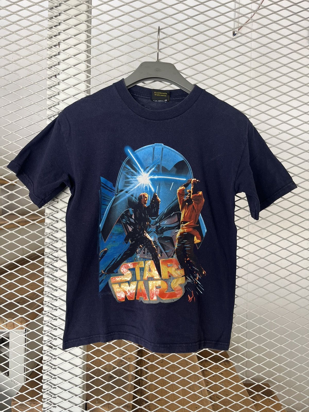 Star Wars × Vintage Vintage STAR WARS ( kid Size) 00’s Tshirt Size US S / EU 44-46 / 1 - 2 Thumbnail